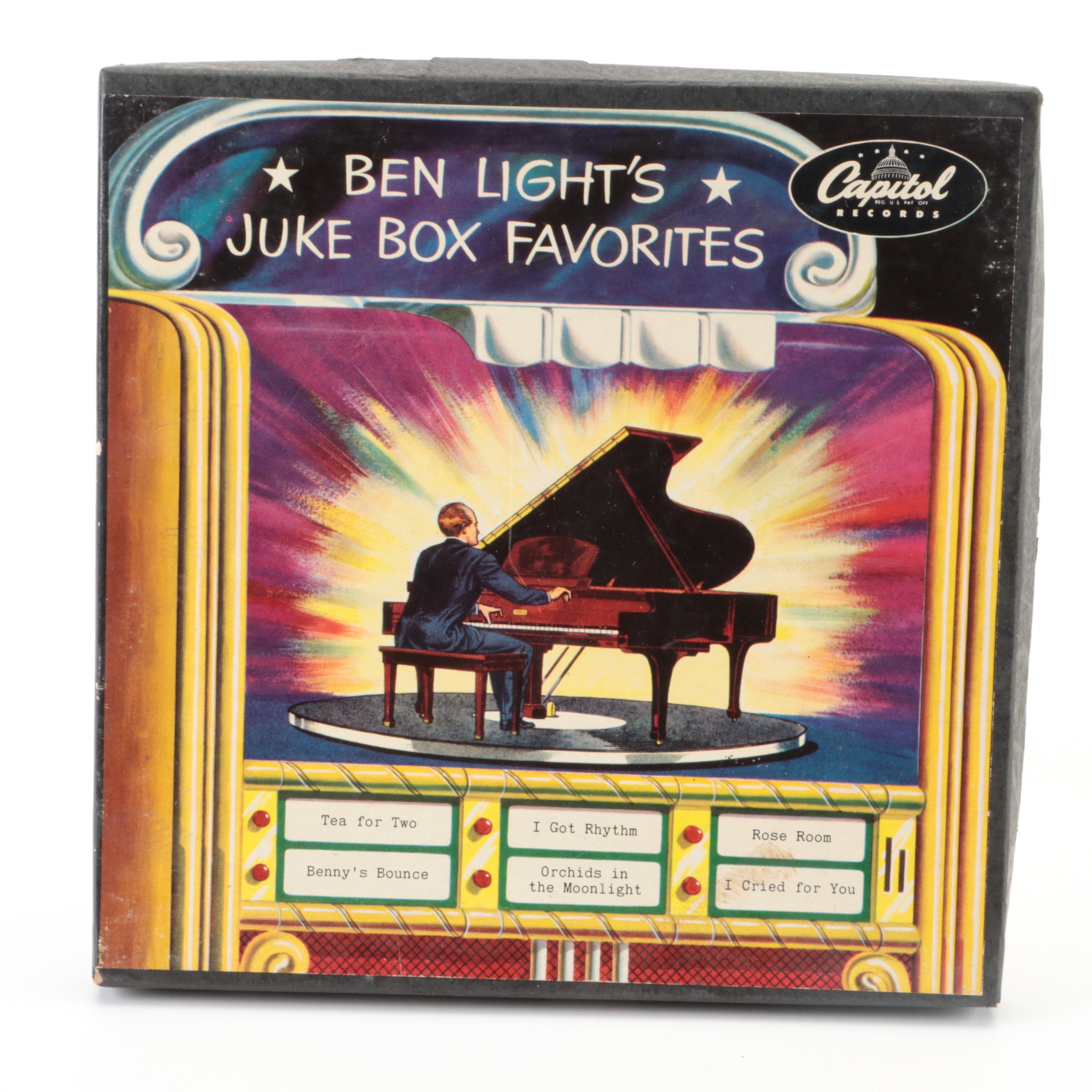 Ben Light's Juke Box Favorites and Other 45 RPM Vinyl Records