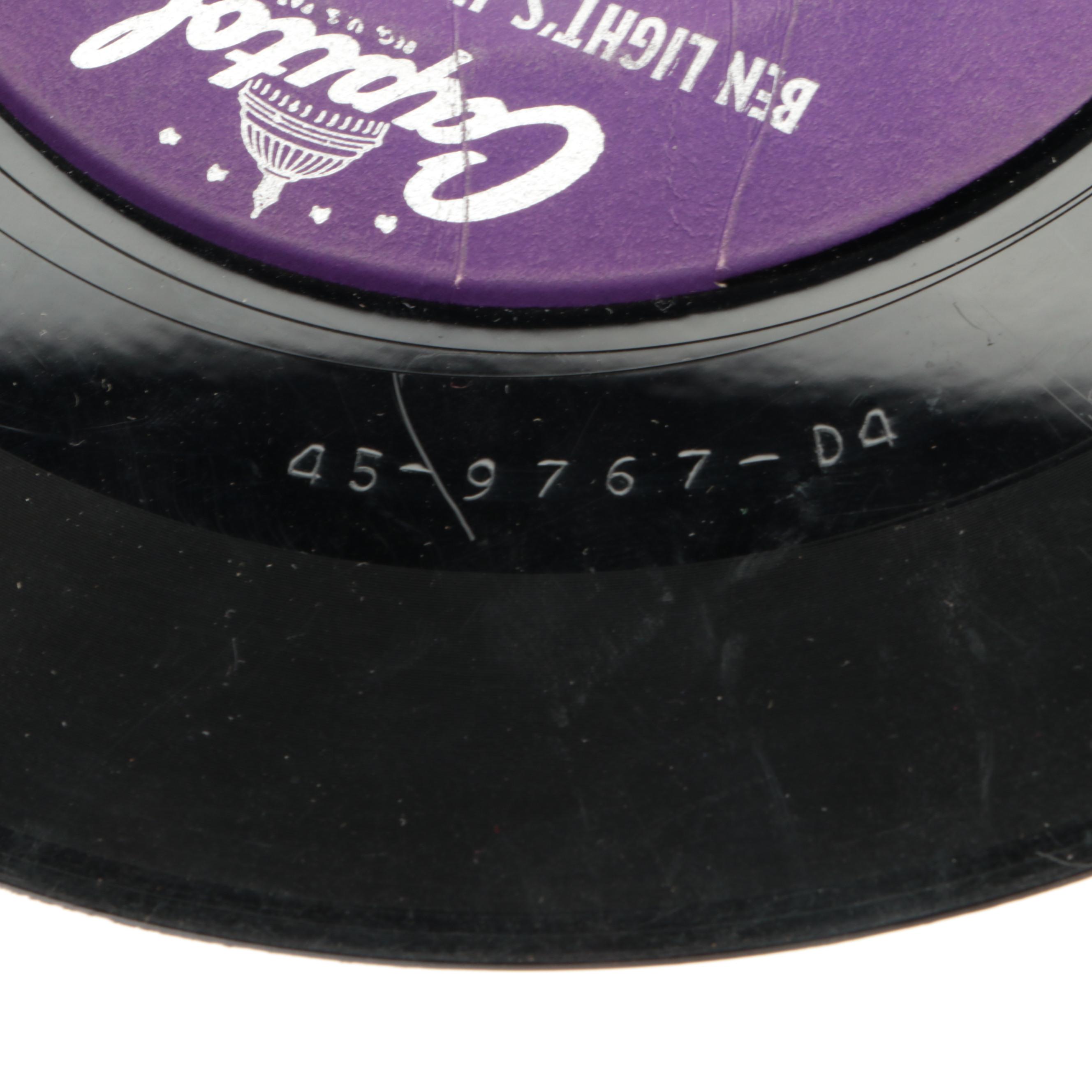 Ben Light's Juke Box Favorites and Other 45 RPM Vinyl Records