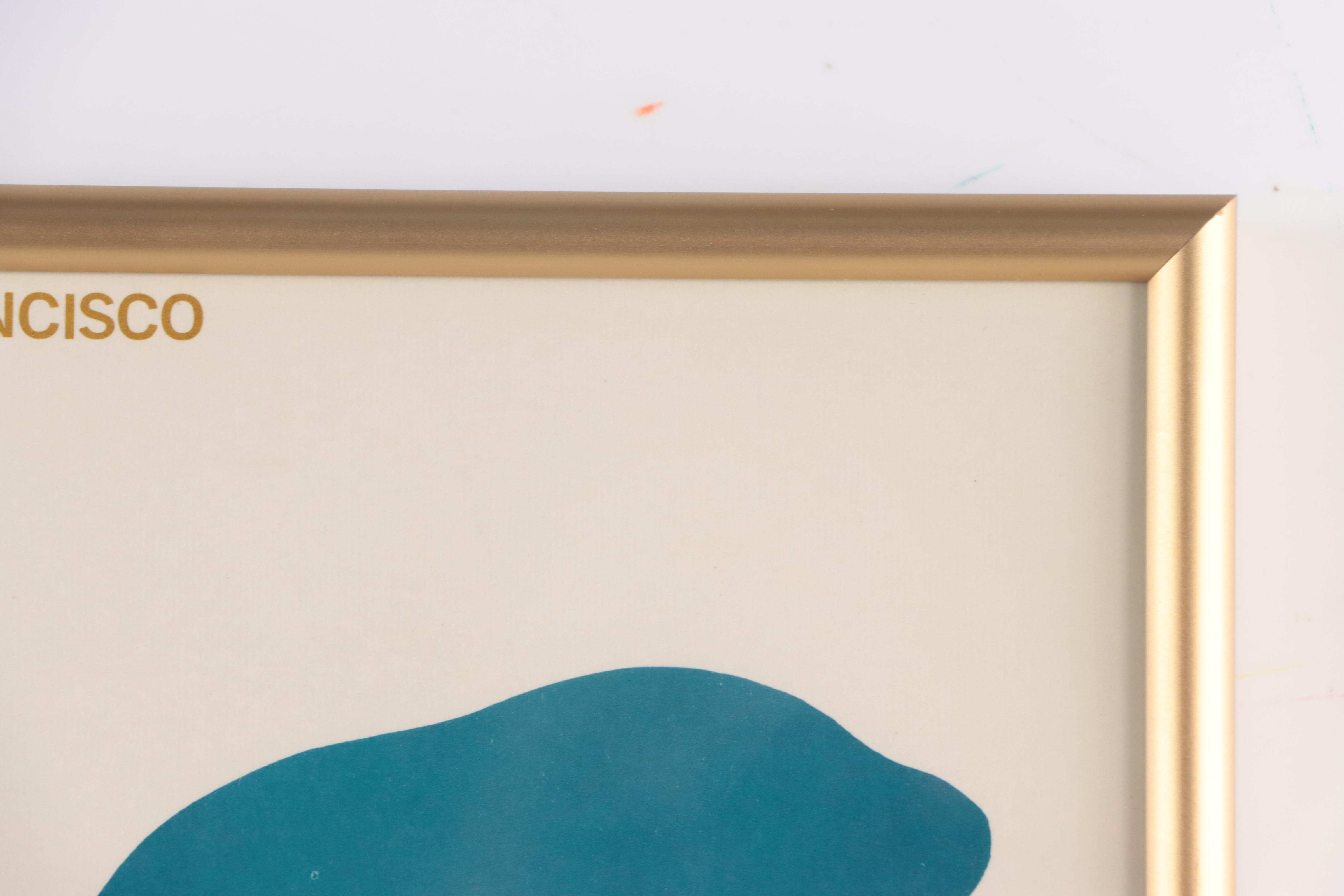 Bill Graham Presents Love at the Fillmore Concert Poster After Patrick Lofthouse