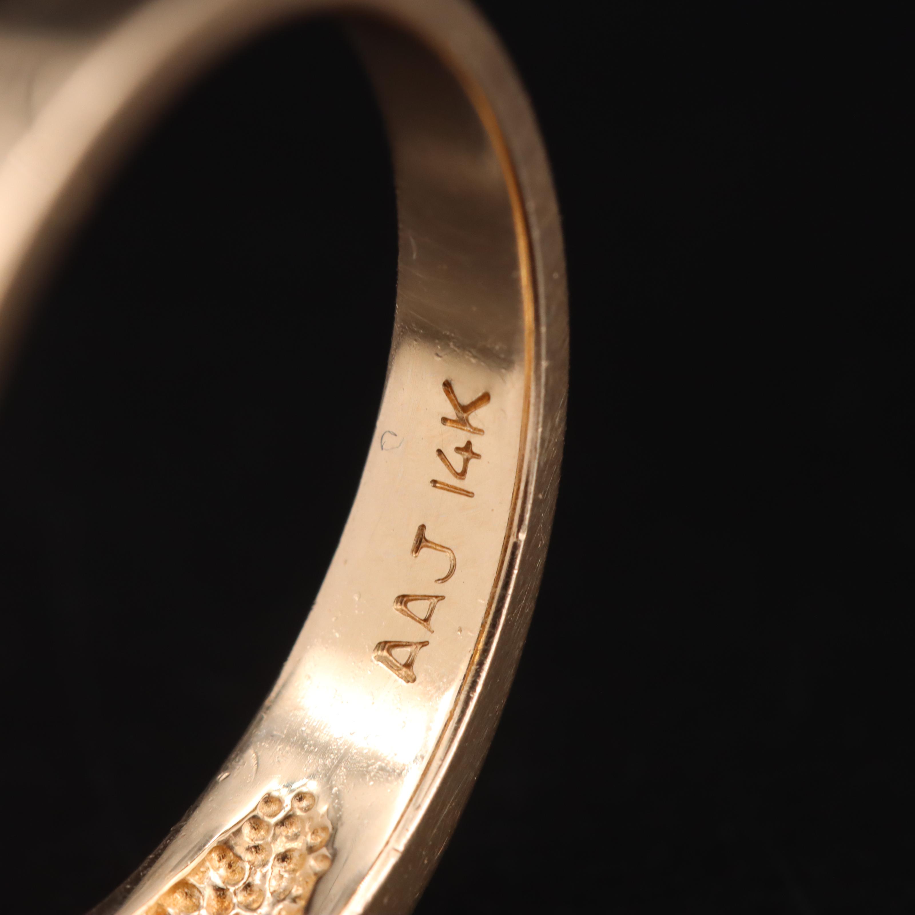 14K 0.64 CTW Diamond Band