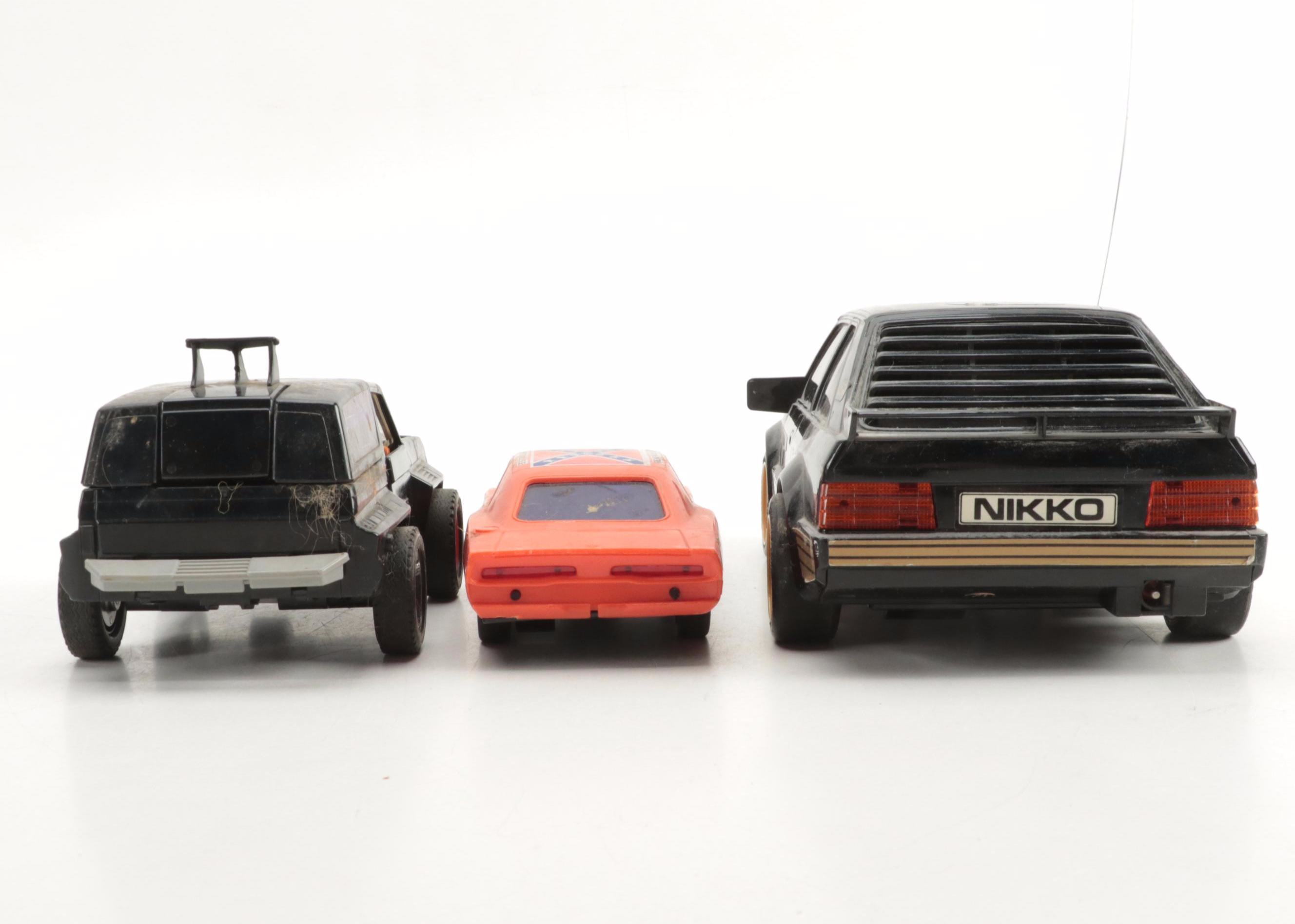 Dukes of Hazzard With Other Diecast and Remote Control Cars, Action Figures