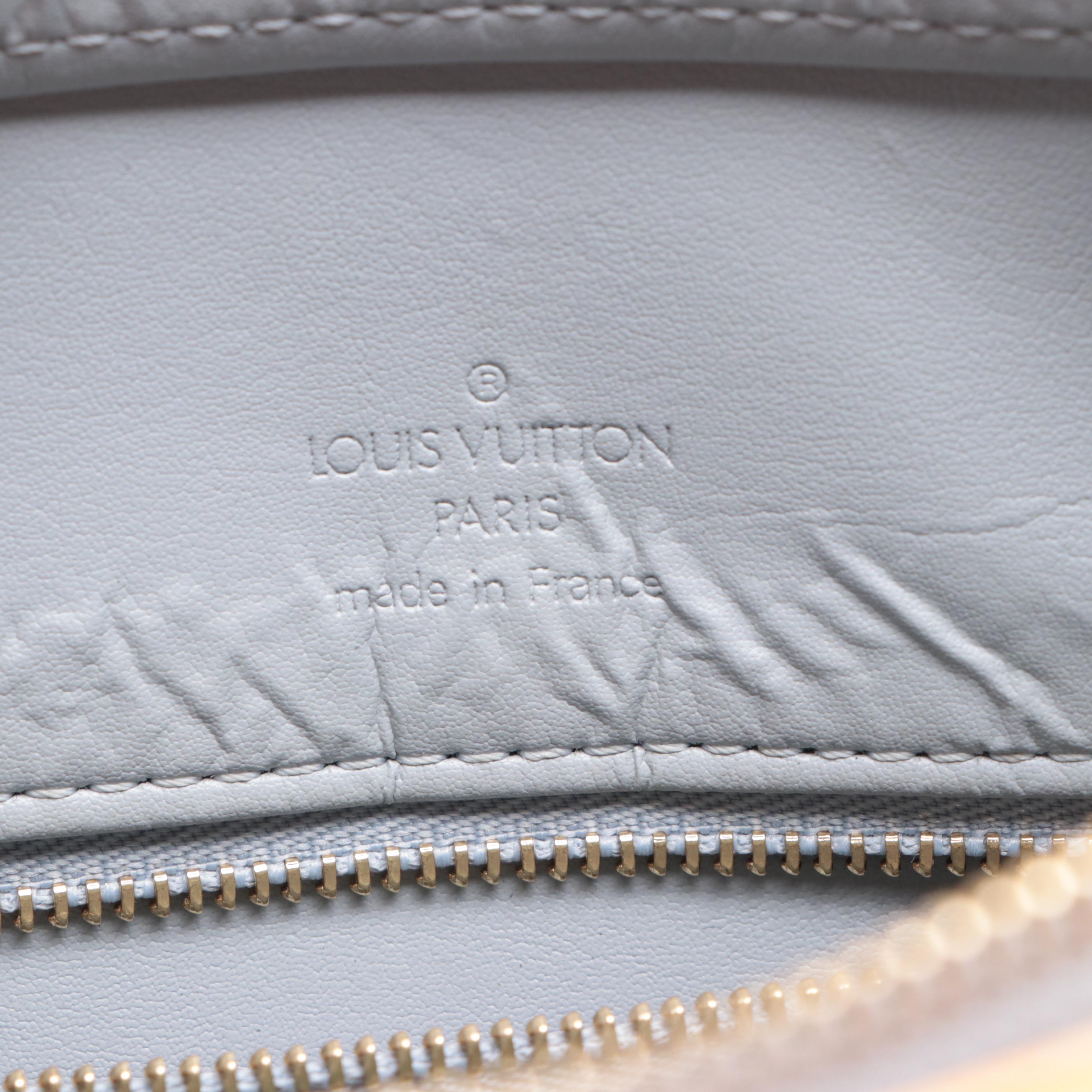 Louis Vuitton Houston Bag in Monogram Vernis and Vachetta Leather