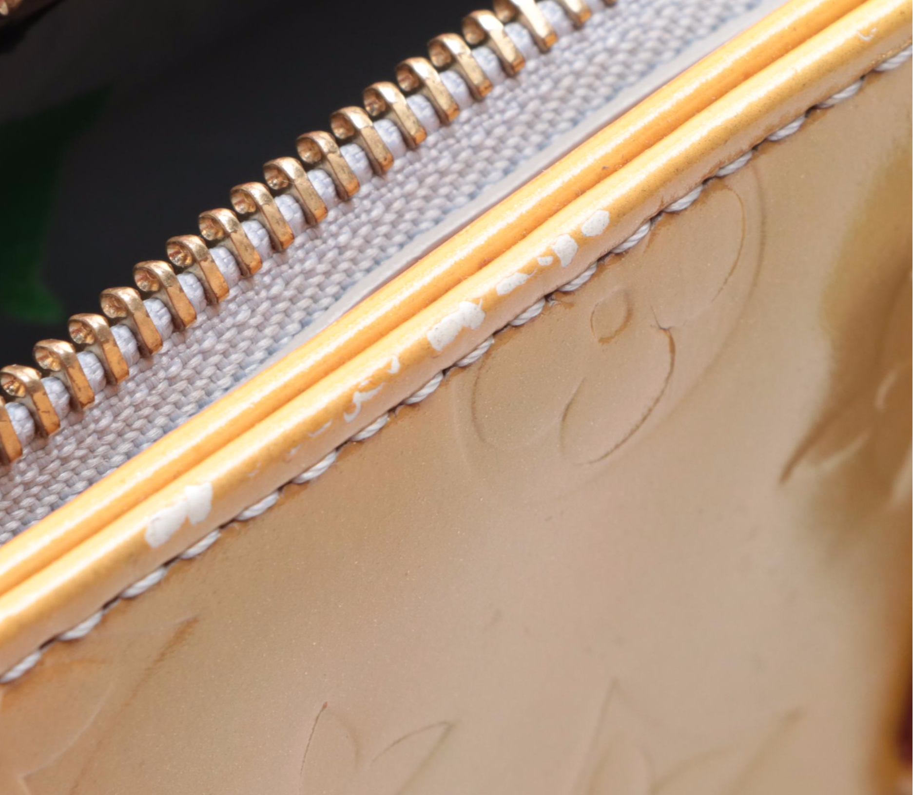 Louis Vuitton Houston Bag in Monogram Vernis and Vachetta Leather