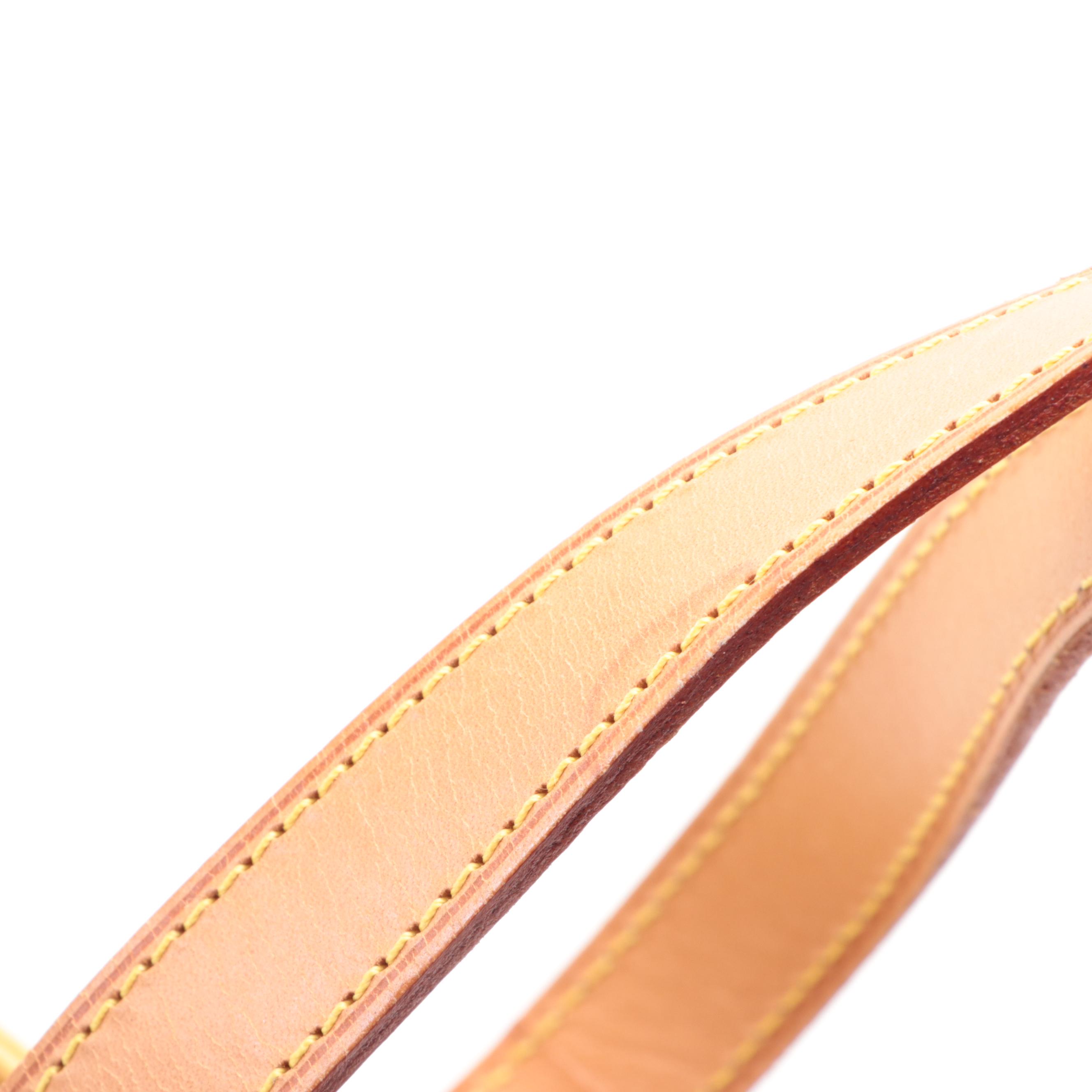 Louis Vuitton Houston Bag in Monogram Vernis and Vachetta Leather