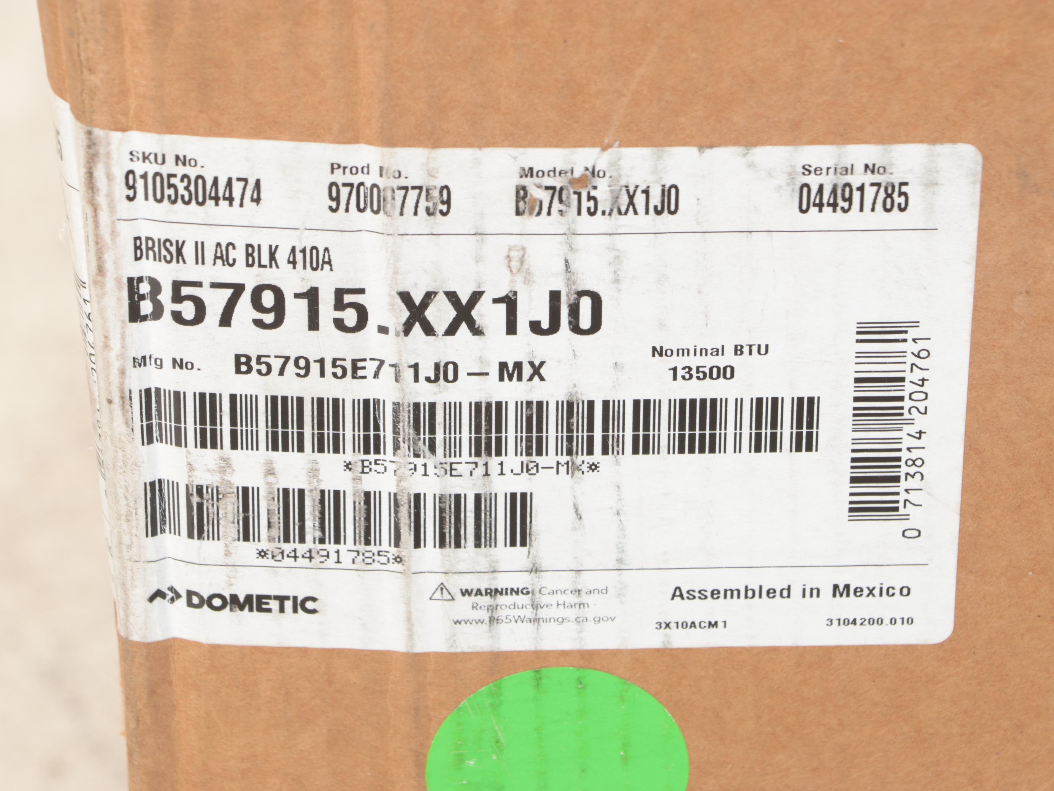 Dometic Brisk II Evolution Standard Profile Rooftop Air Conditioner