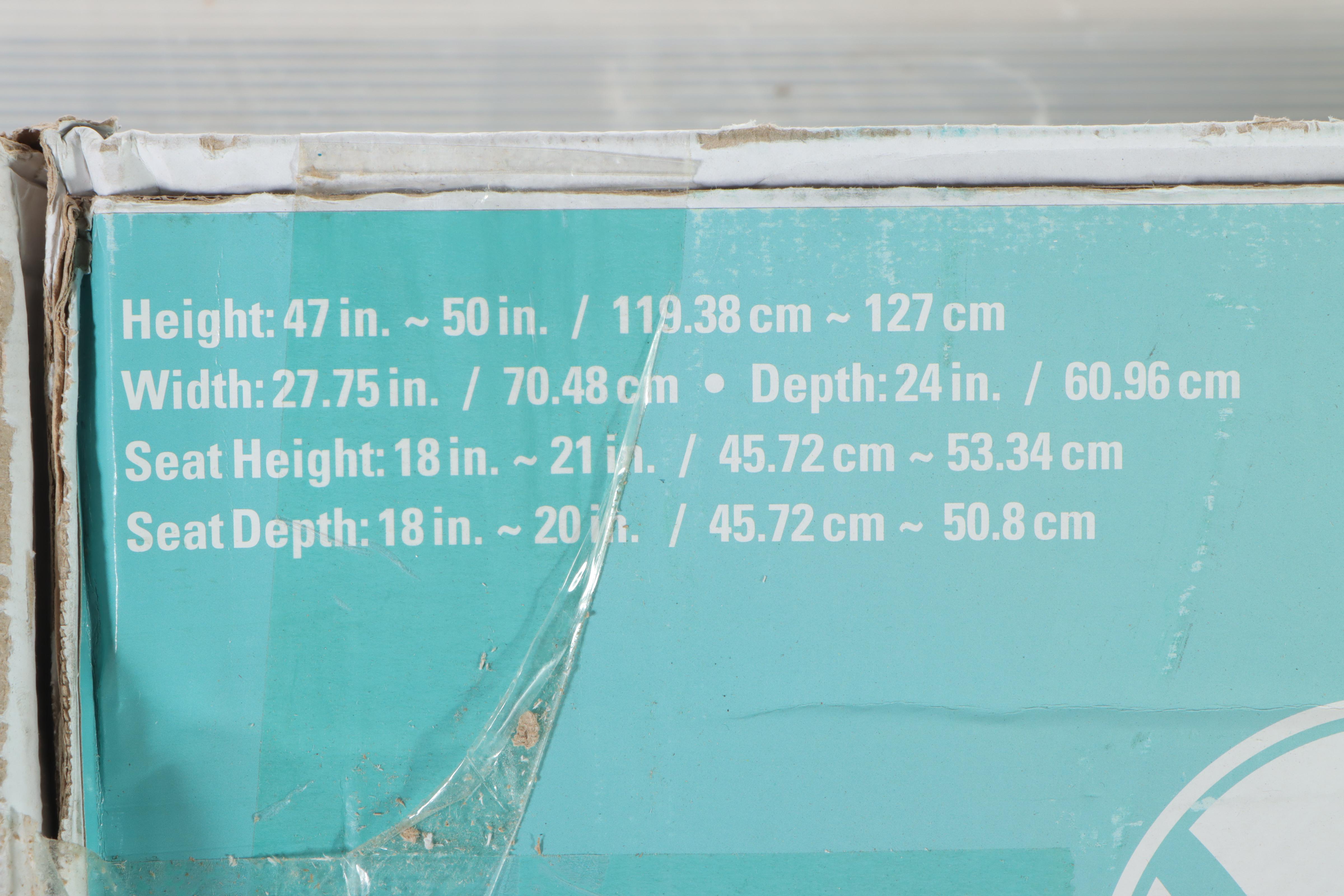 Wellness by Design Ergonomic Mesh Back Office Chair With Headrest