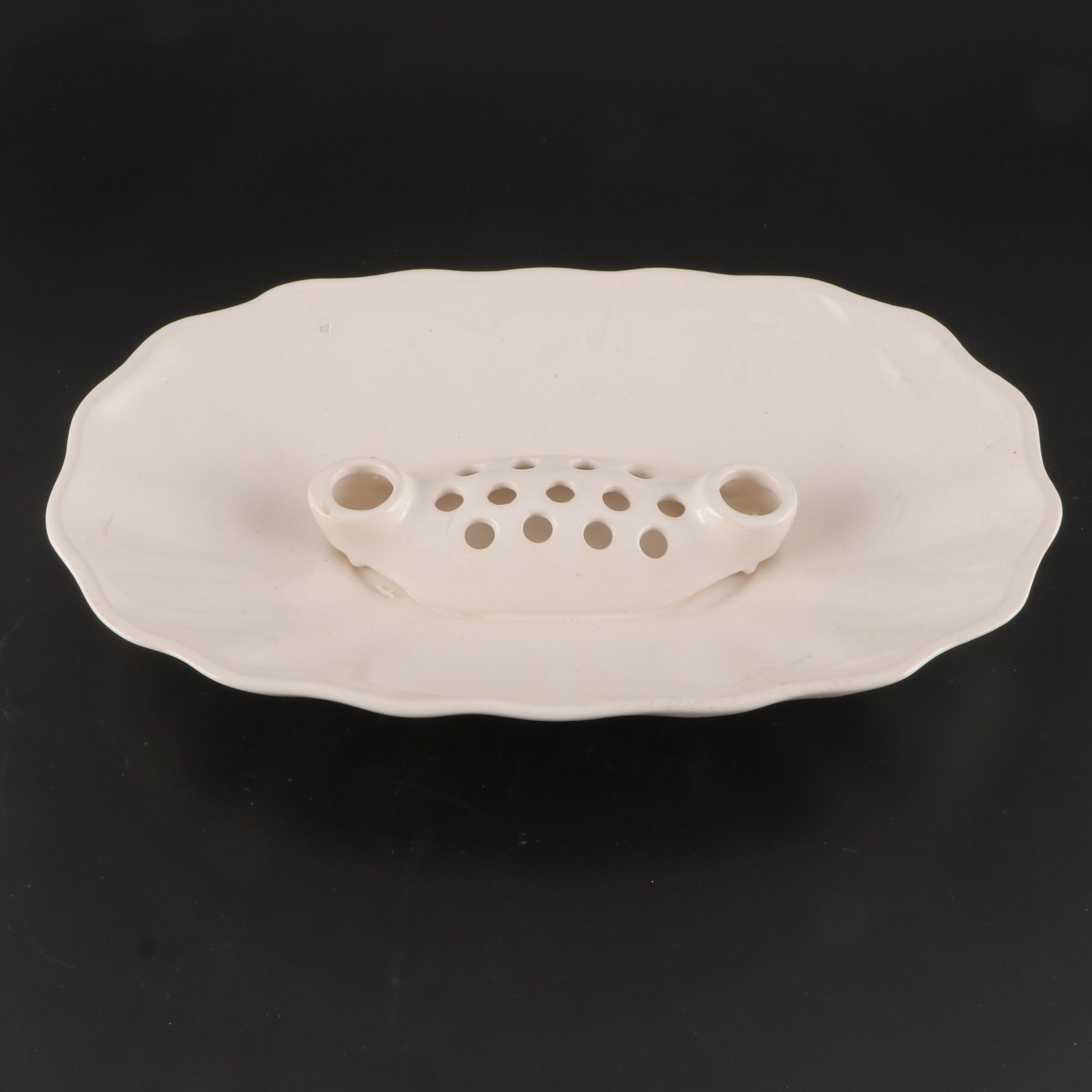 Shawnee Pottery Pig Cream and Sugar Set with Centerpiece Bowl and Planters