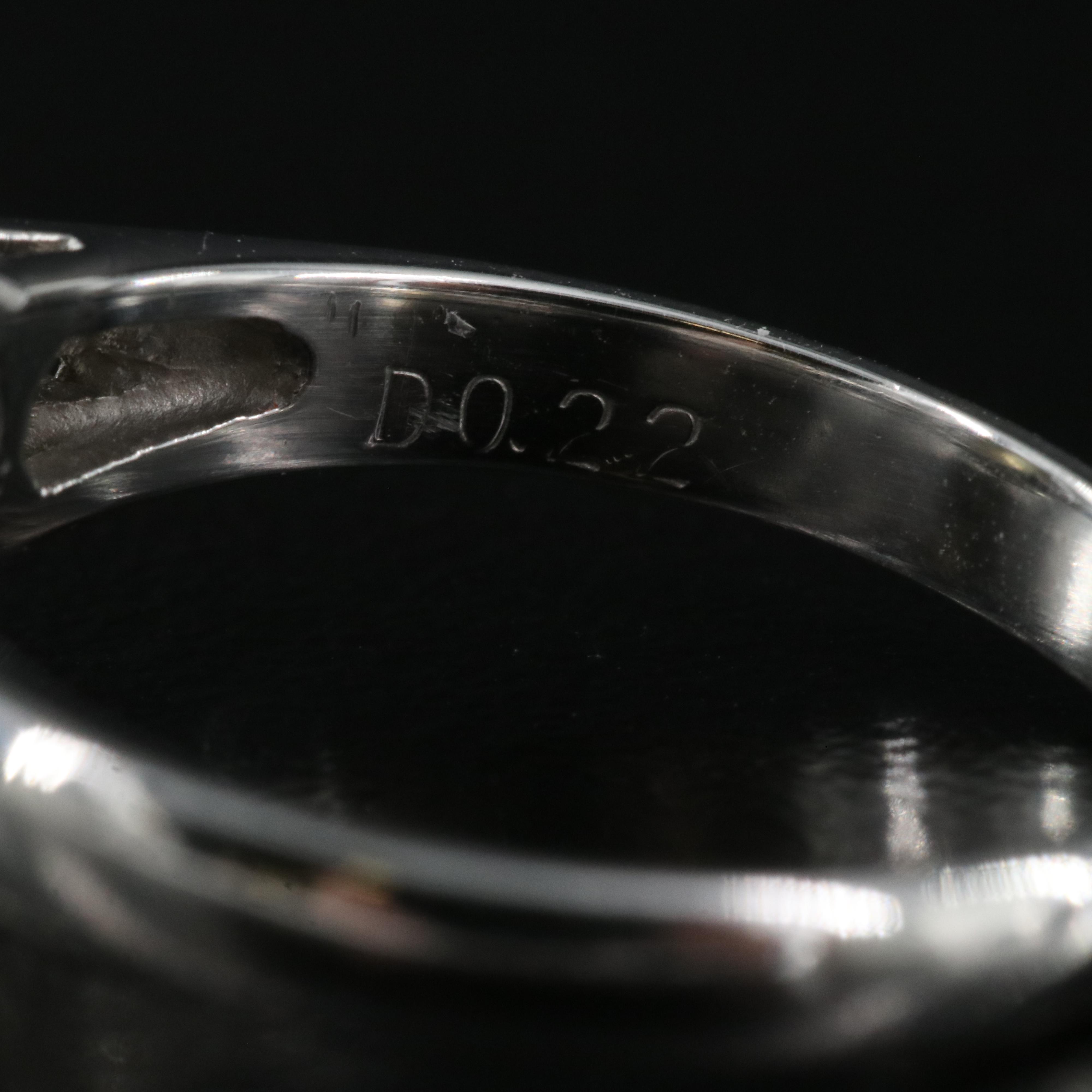 Platinum Cat's Eye Chrysoberyl and Diamond Ring