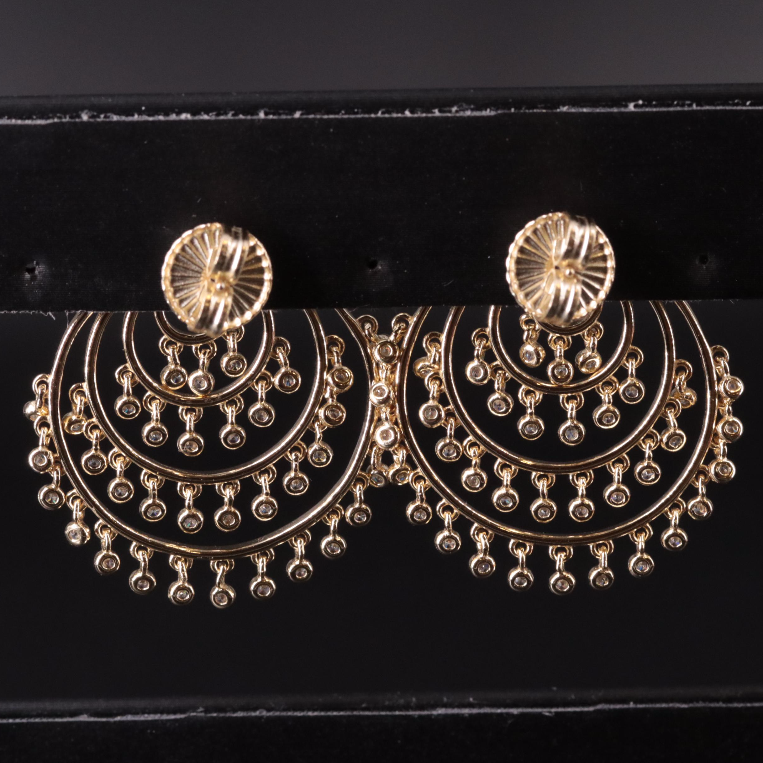 Sterling Silver Stud Circular Earrings