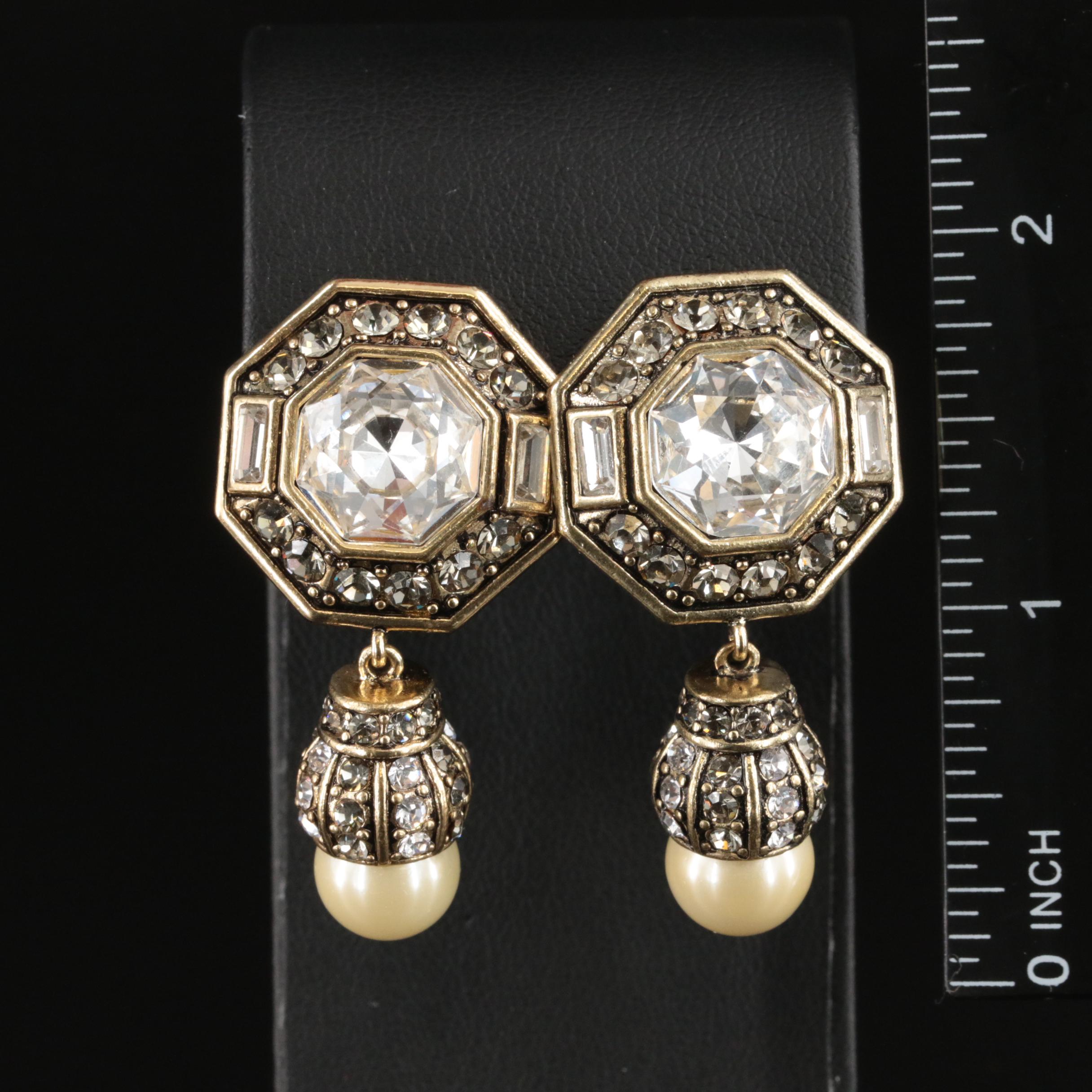 Heidi Daus Earrings, Cable Bypass and Copper Cuffs