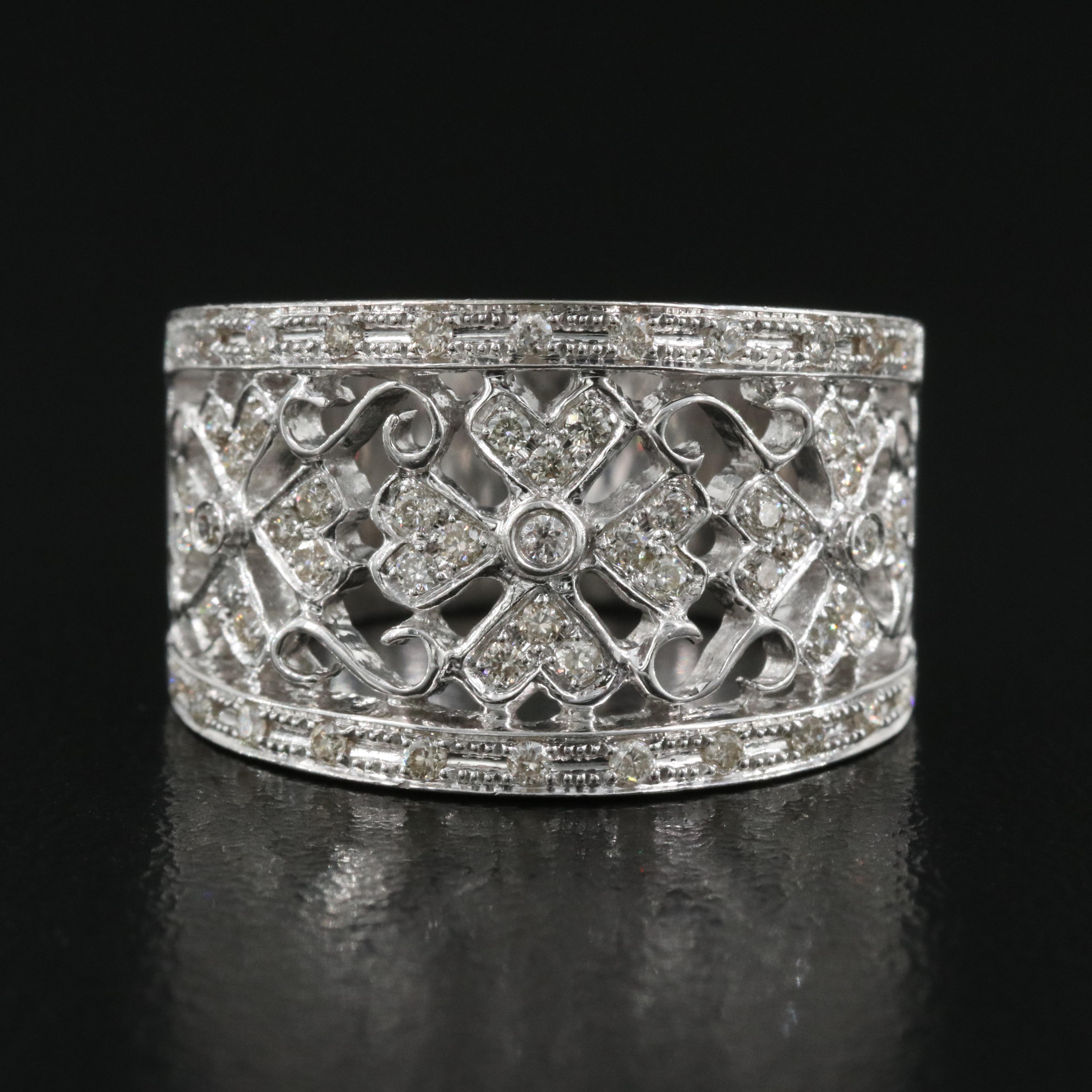 14K 0.46 CTW Diamond Ring