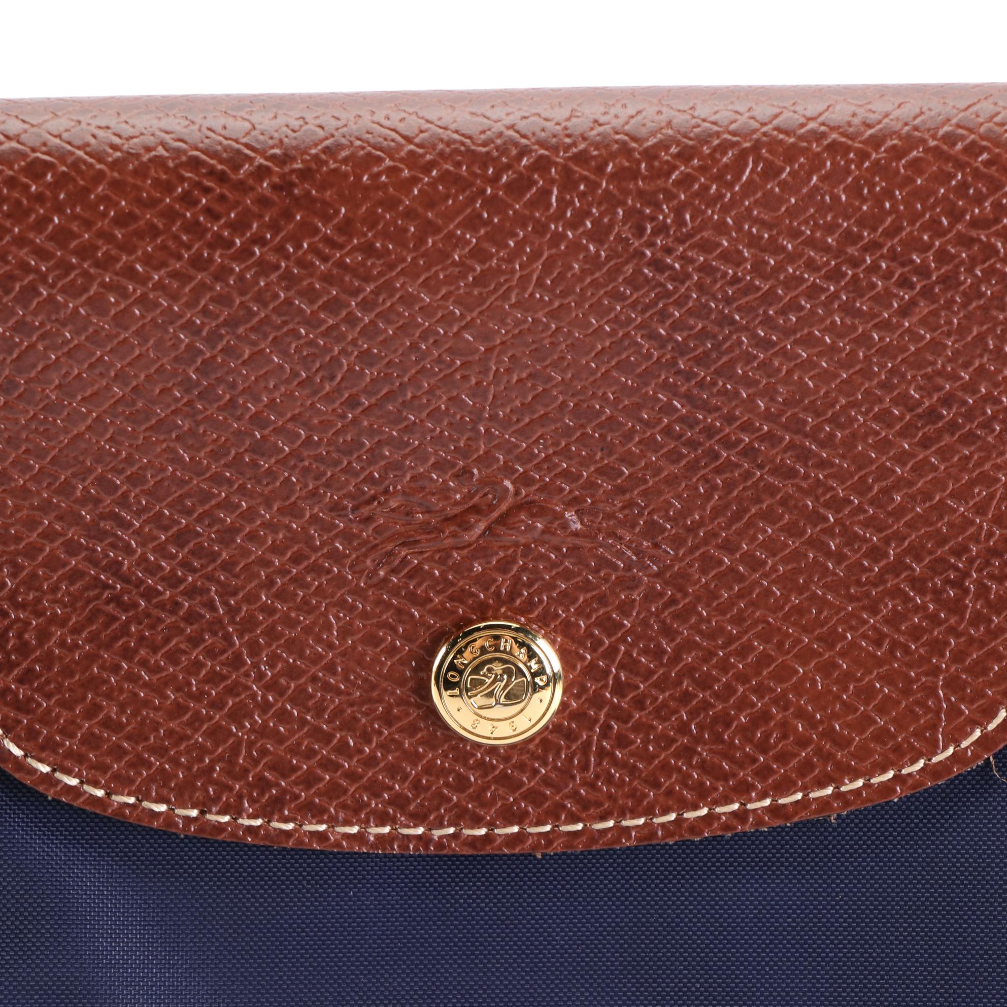 Longchamp Le Pliage Miaou Cat Tote in Nylon and Leather