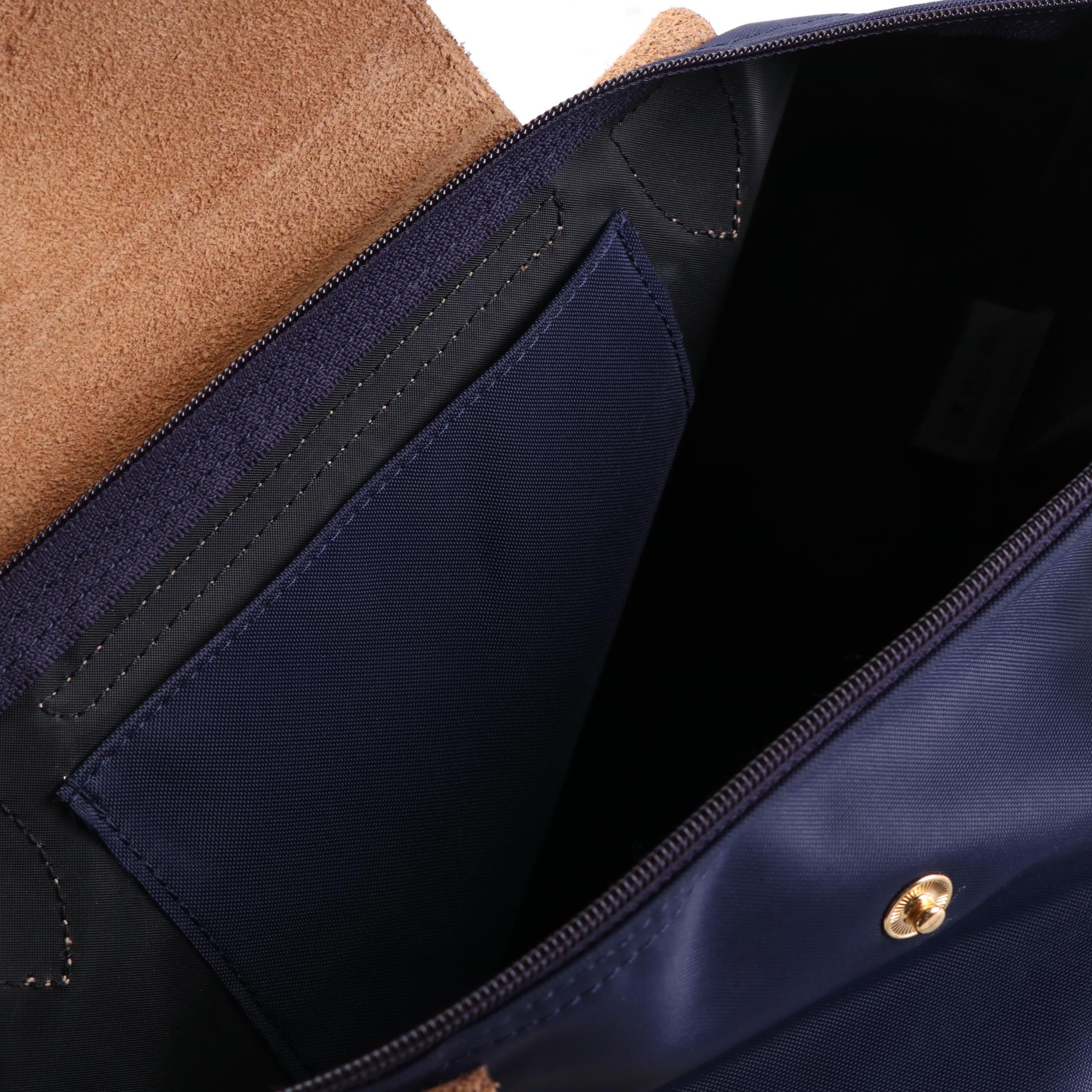 Longchamp Le Pliage Miaou Cat Tote in Nylon and Leather