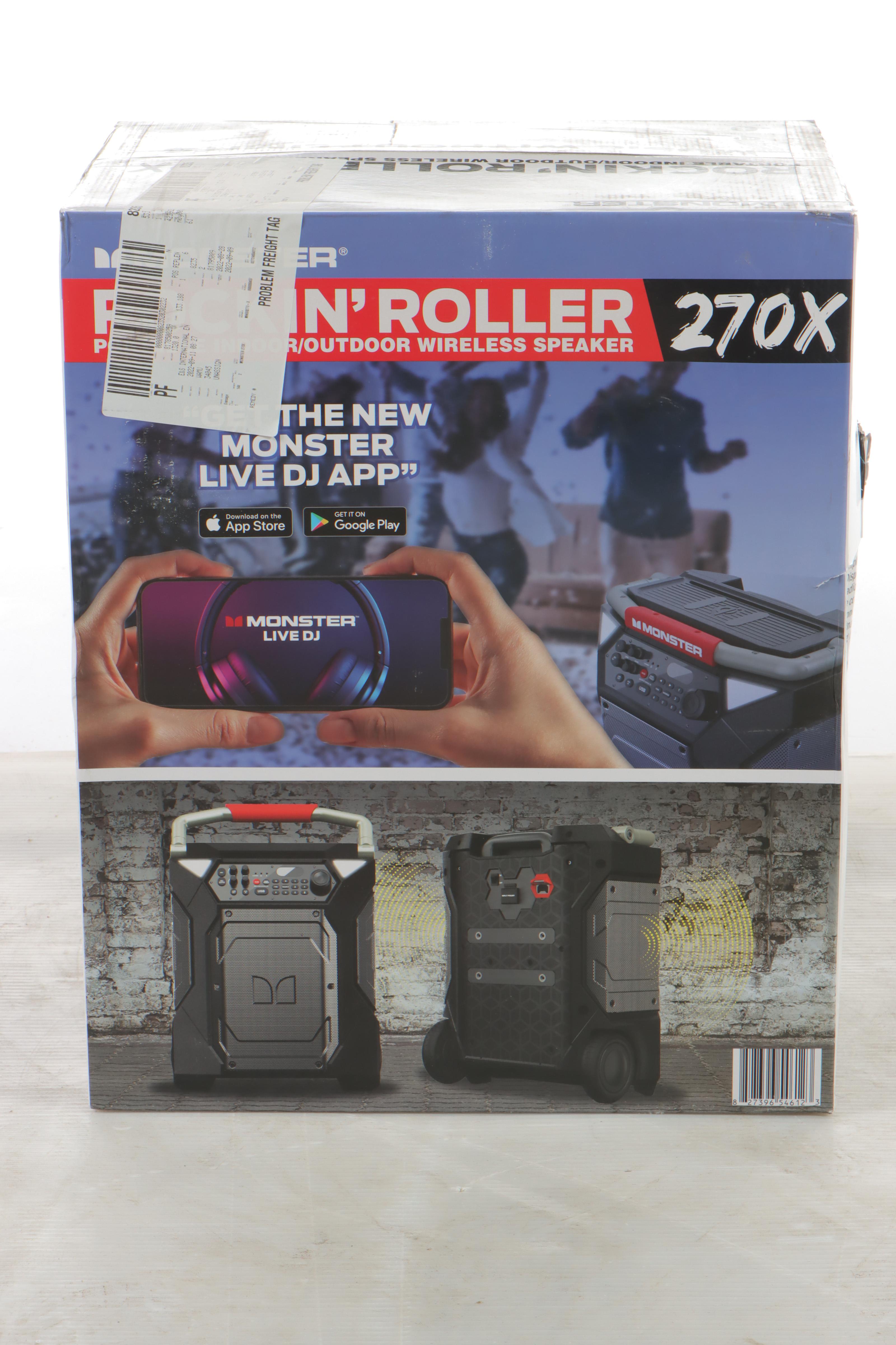Monster Rockin' Roller Outdoor Wireless Speaker