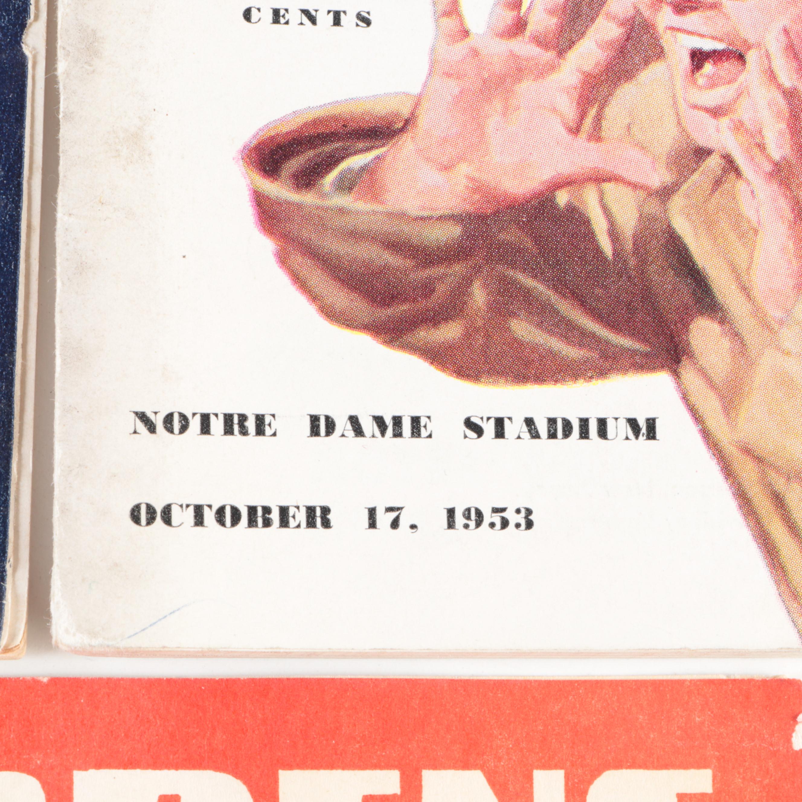 Pittsburgh Steelers, More Sports Programs, Posters, Pennants, Mid-Late 20th C.