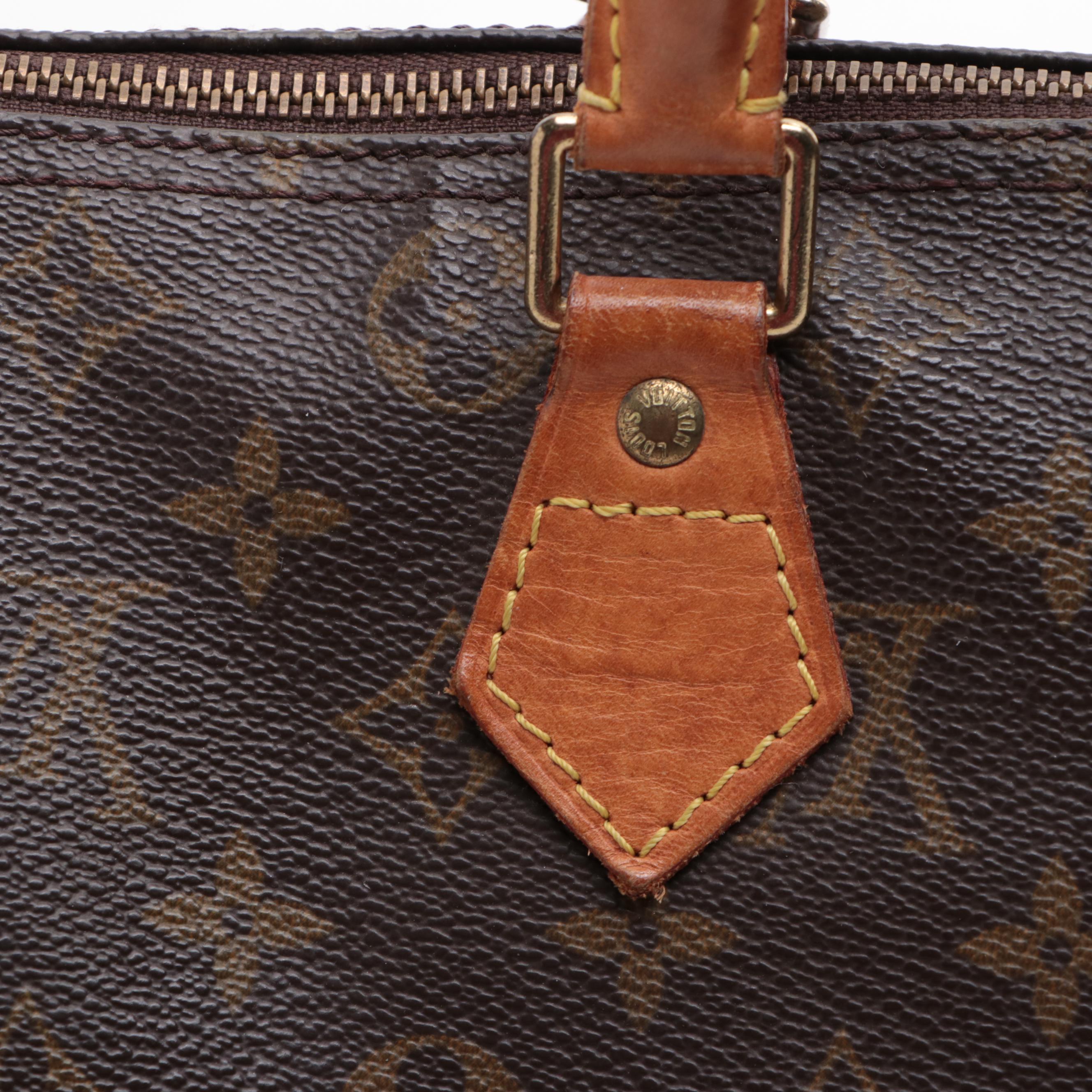Louis Vuitton Speedy 30 in Monogram Canvas and Vachetta Leather