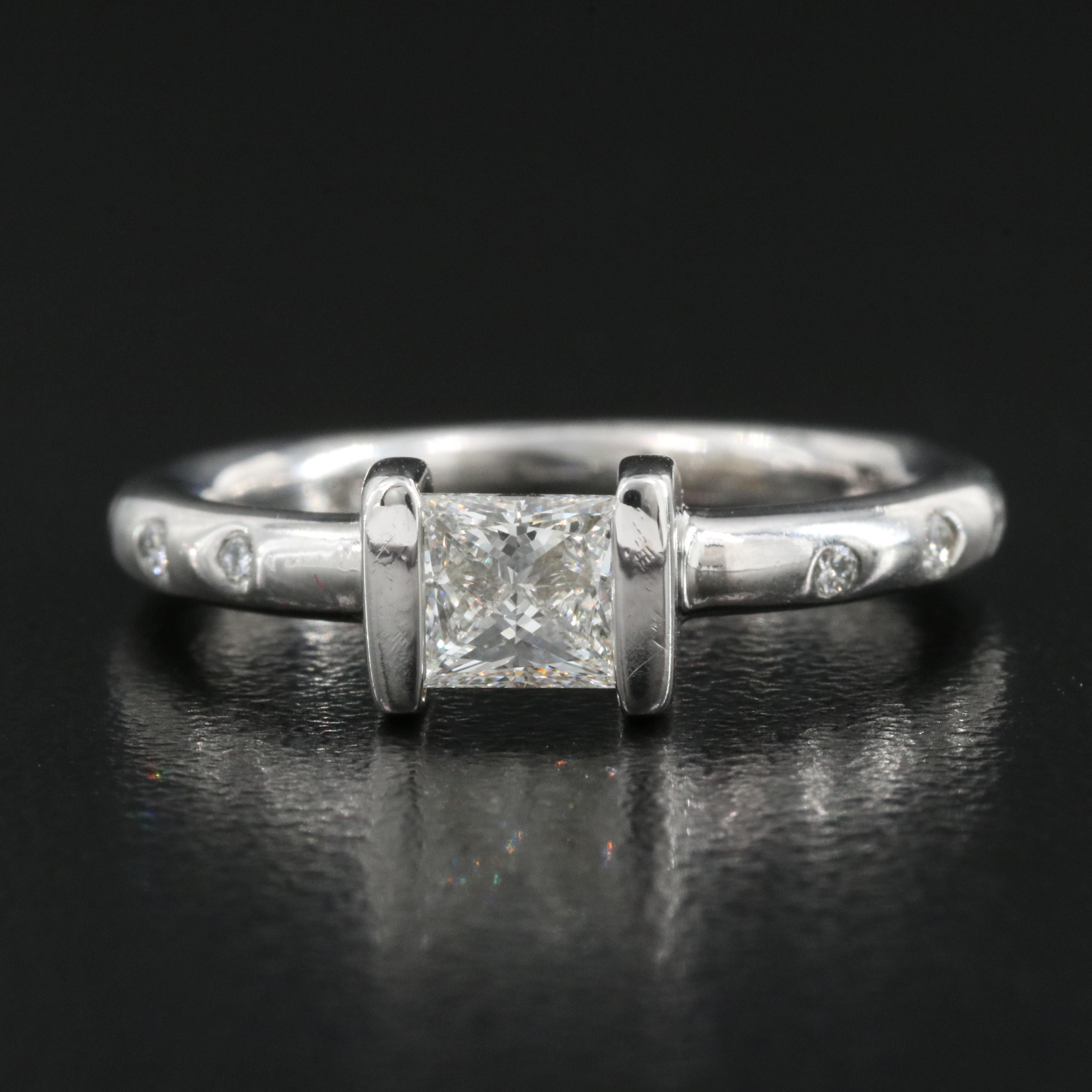 18K 0.55 CTW Diamond Ring