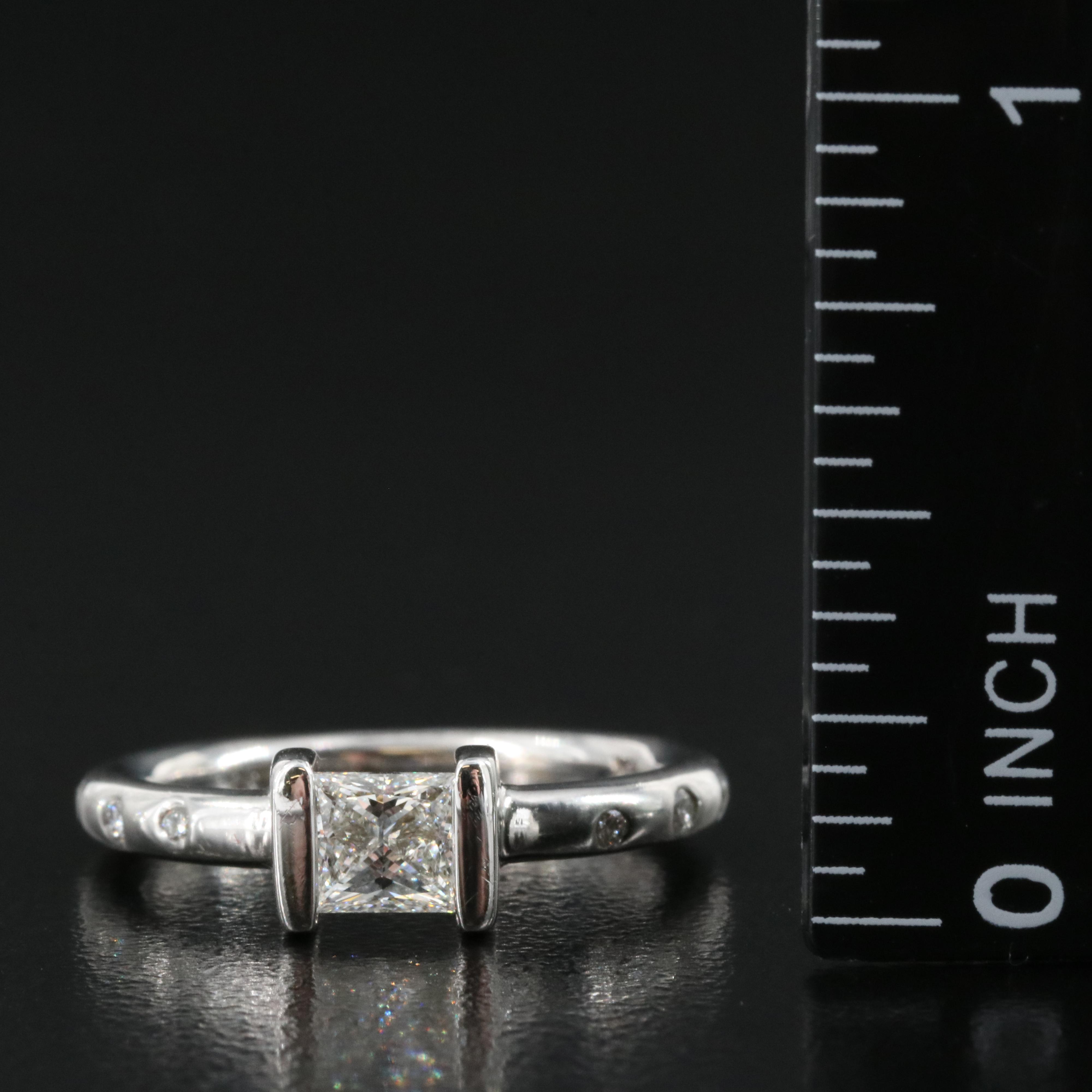 18K 0.55 CTW Diamond Ring