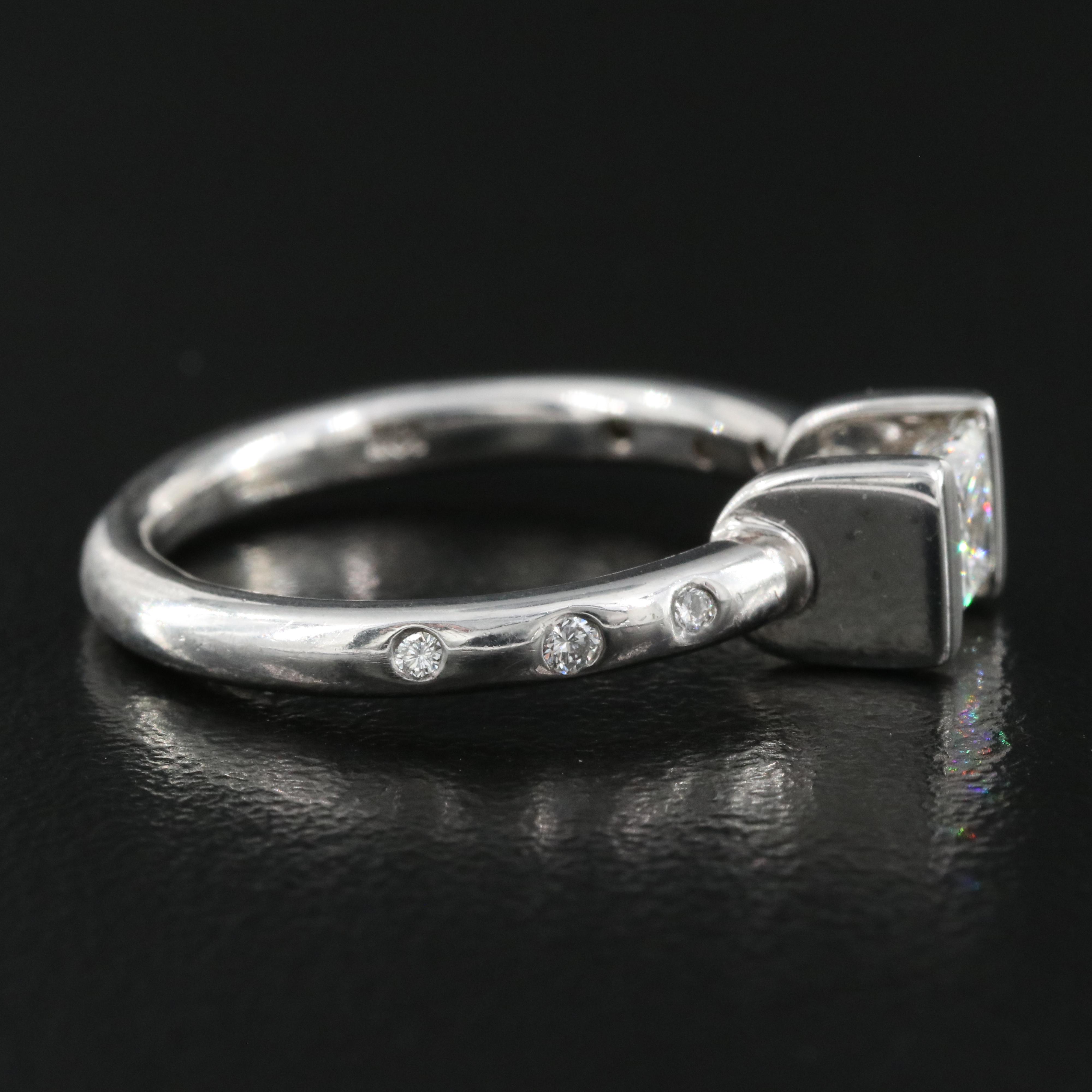 18K 0.55 CTW Diamond Ring