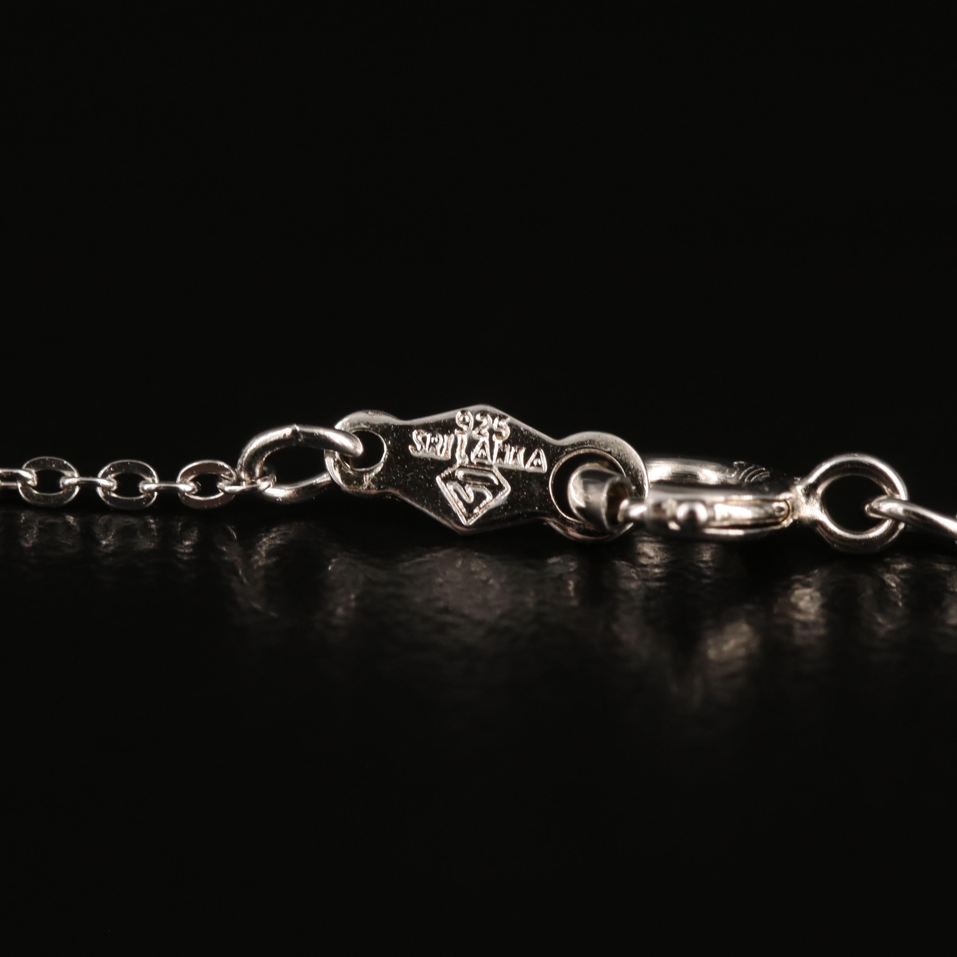 Sterling Circle Necklace and Hoop Earrings with Star Necklace and Earring Set