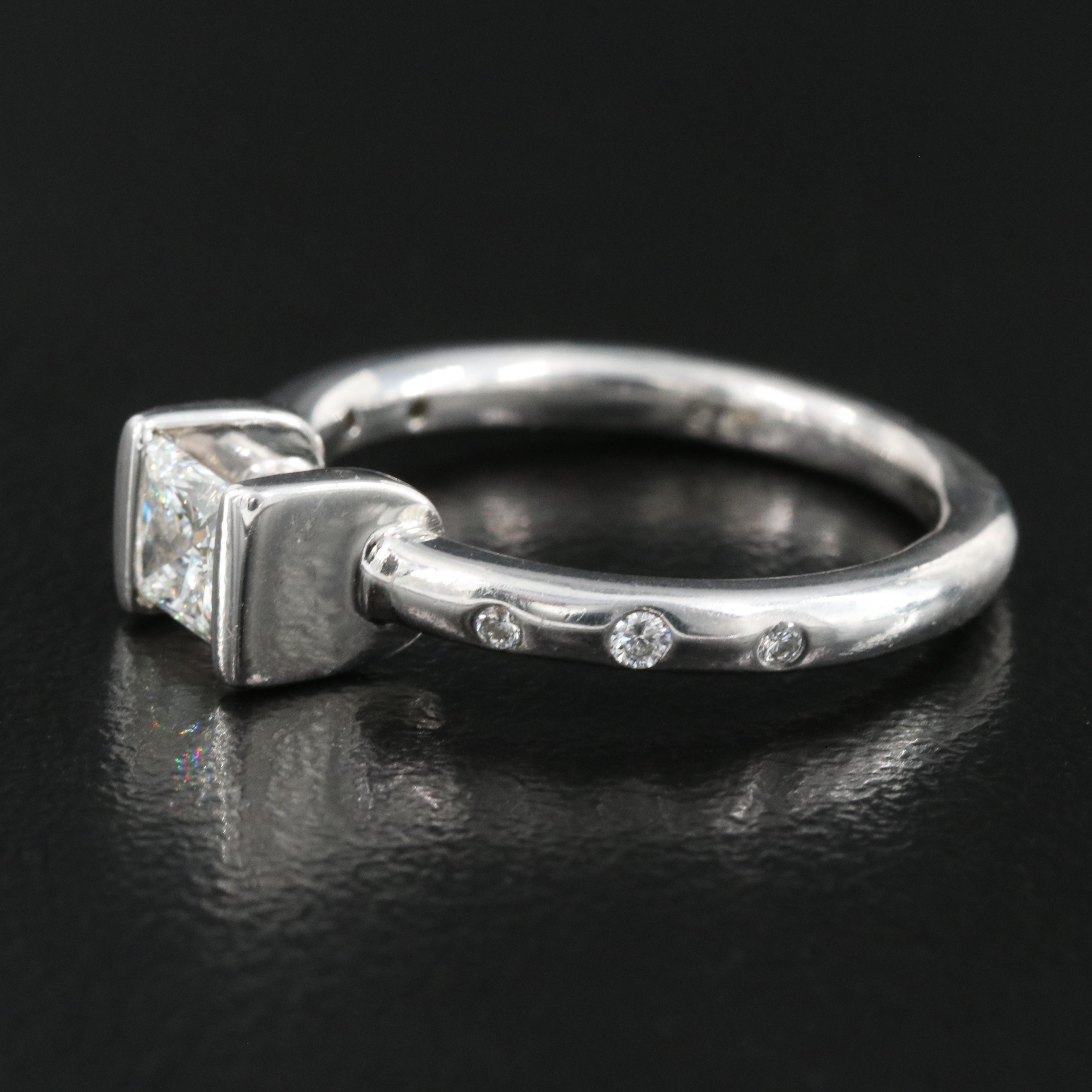 18K 0.55 CTW Diamond Ring