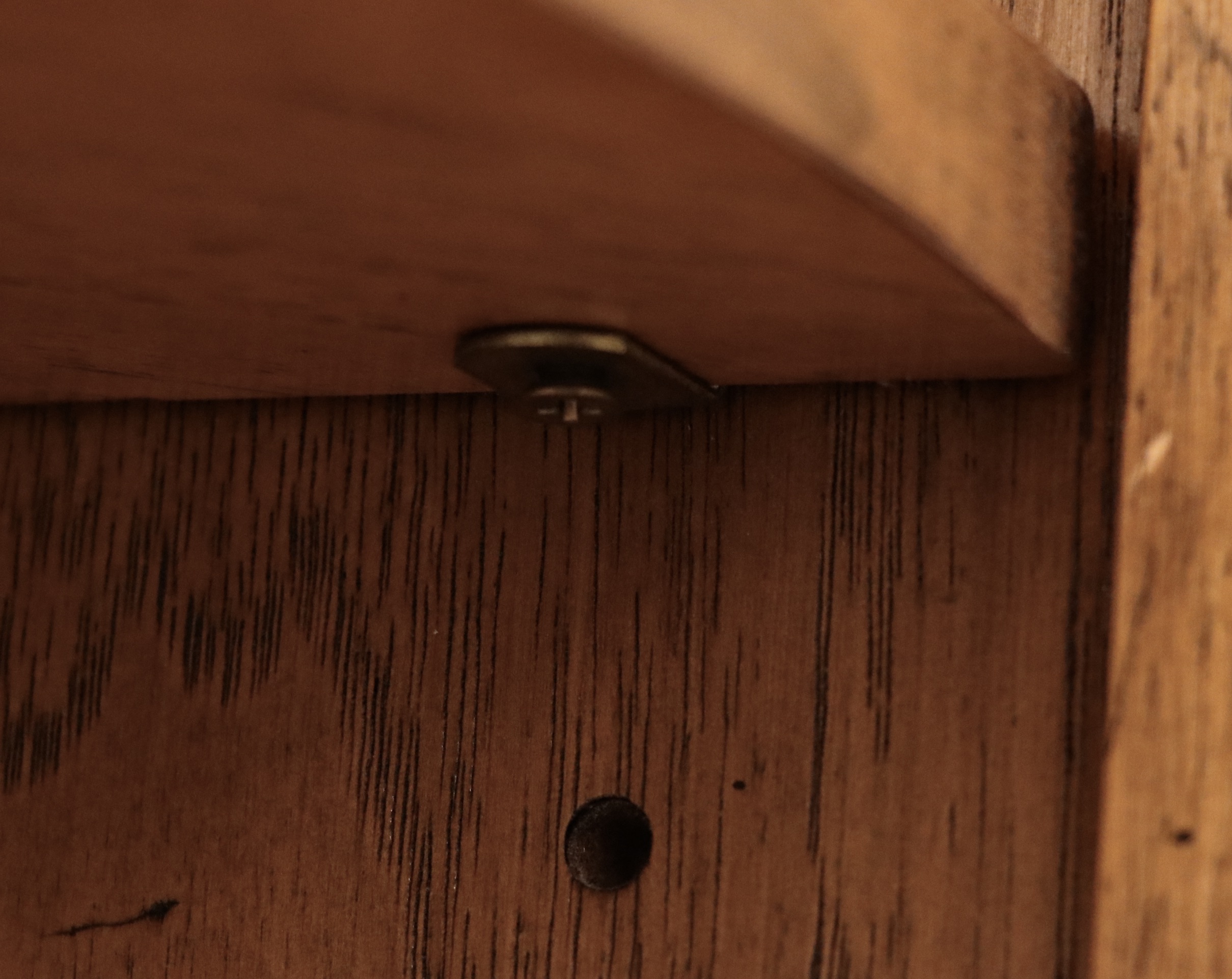 Drexel Heritage "Accolade Collection" Campaign Style Pecan Four-Piece Bookcase