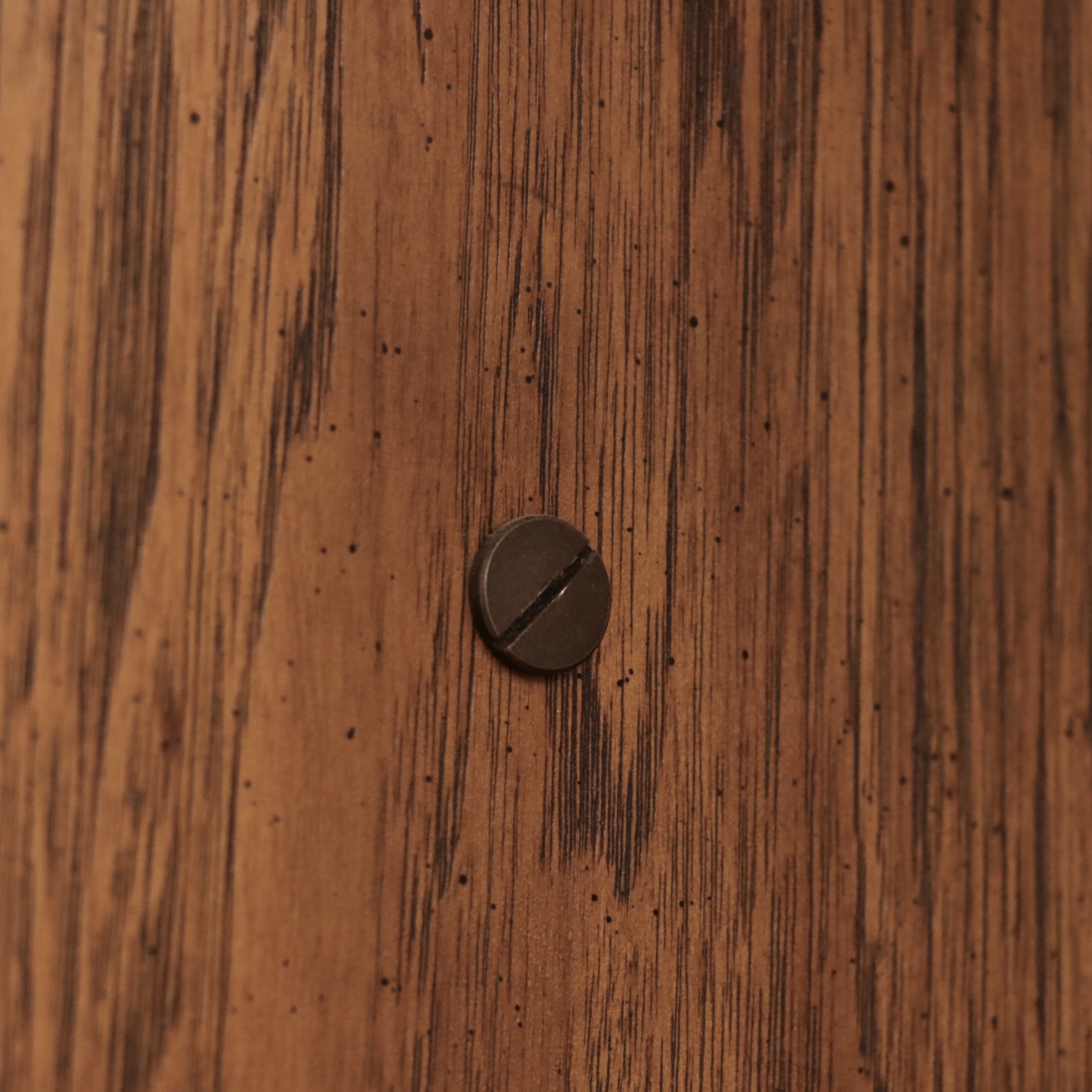 Drexel Heritage "Accolade Collection" Campaign Style Pecan Four-Piece Bookcase