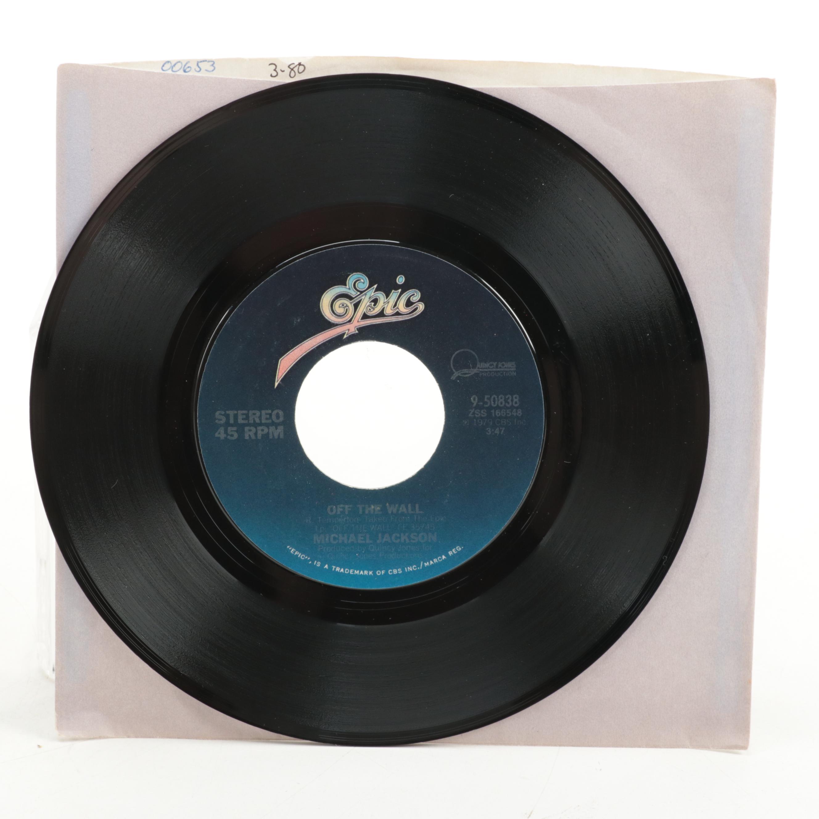 Michael Jackson, Dick and Deedee, Spike Jones and More Pop, Other 45 RPM Records