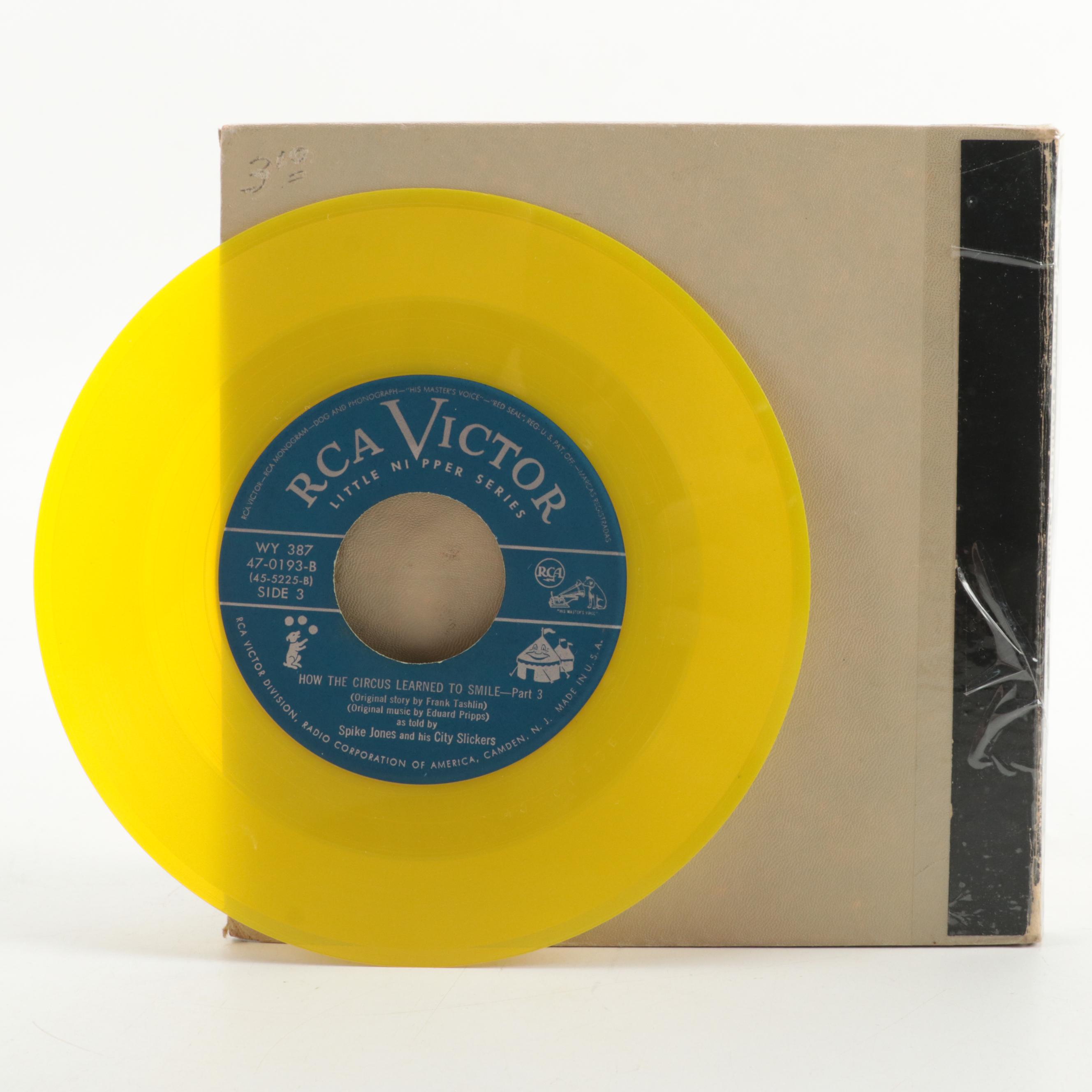 Michael Jackson, Dick and Deedee, Spike Jones and More Pop, Other 45 RPM Records