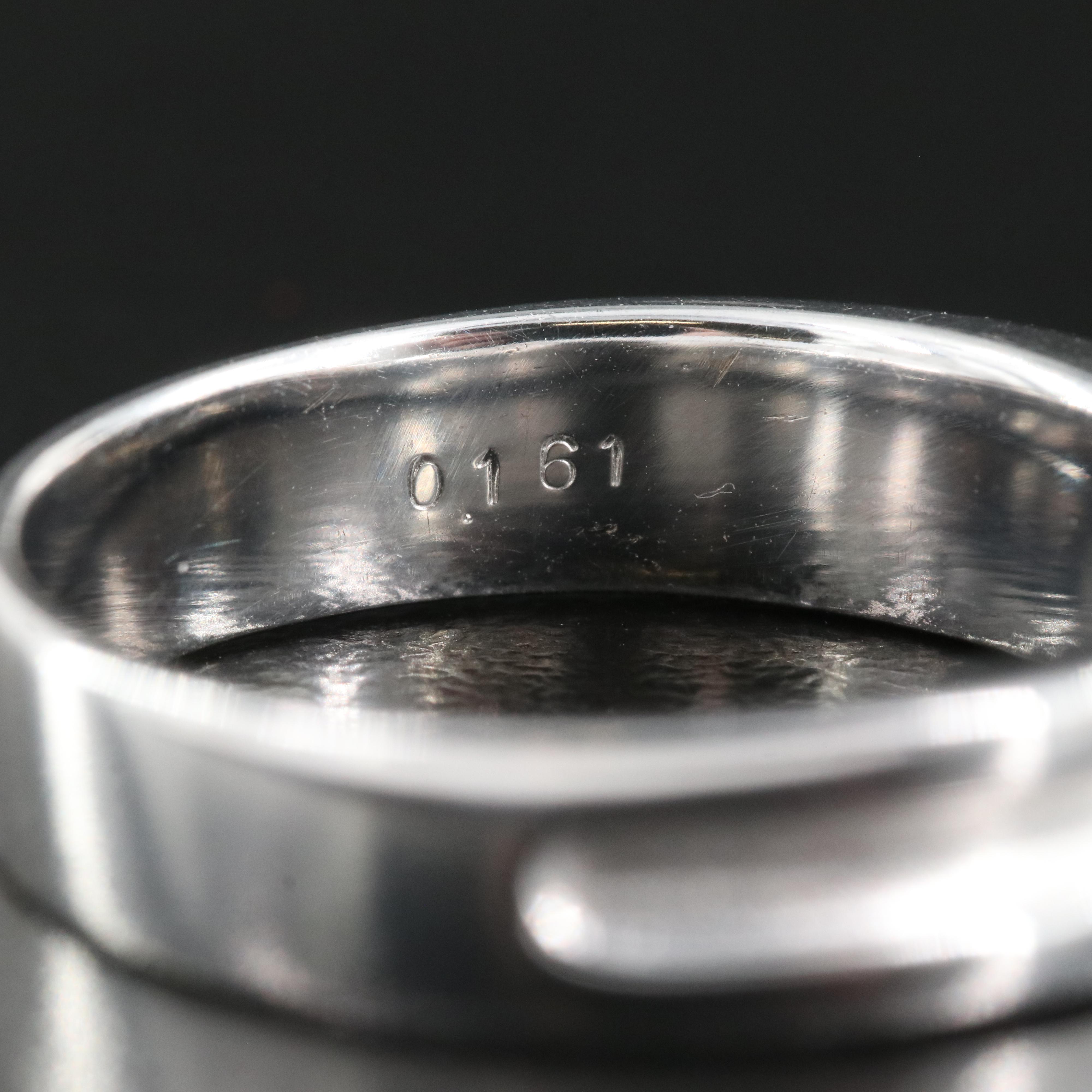 18K 0.16 CT Diamond Band