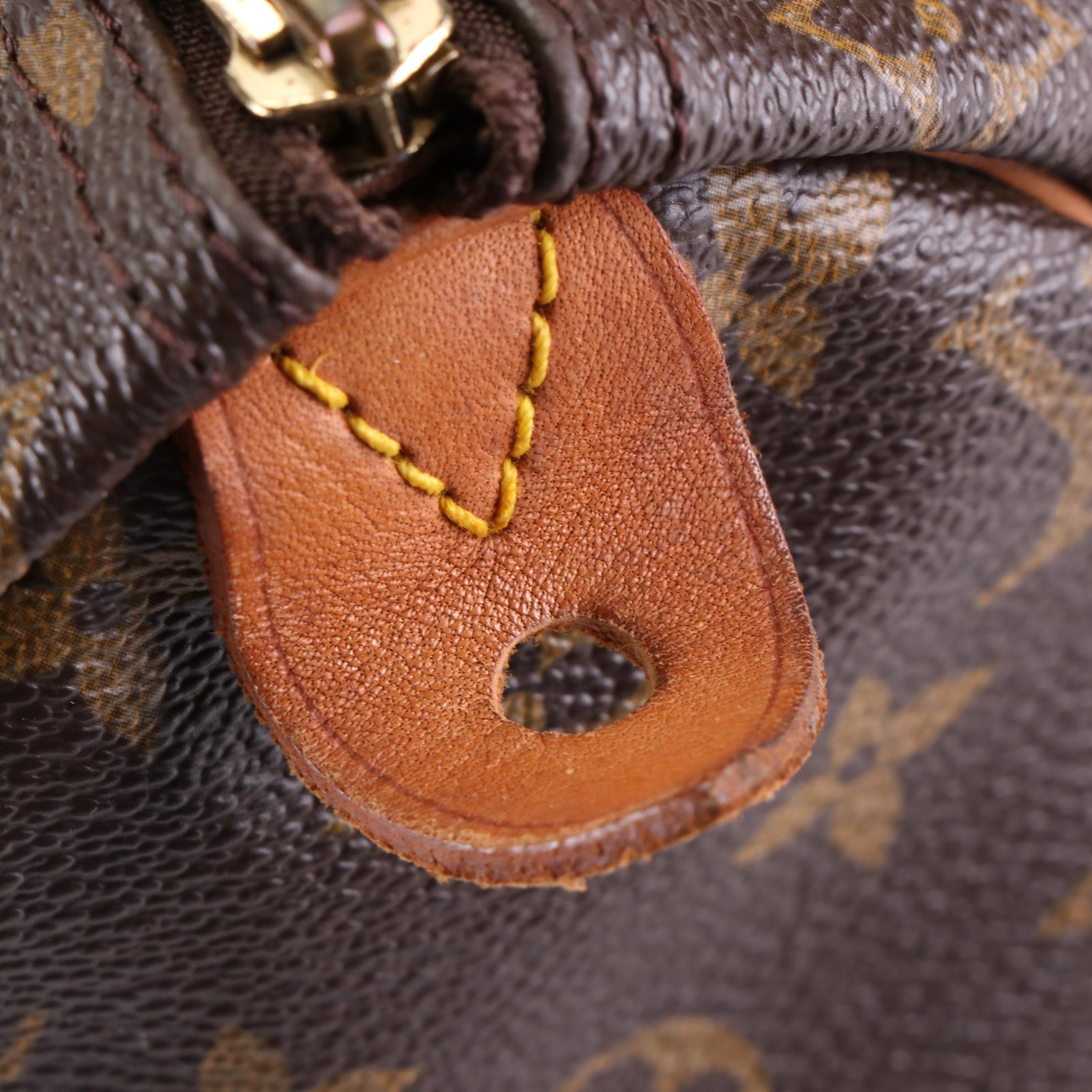 Louis Vuitton Speedy 40 in Monogram Canvas and Vachetta Leather