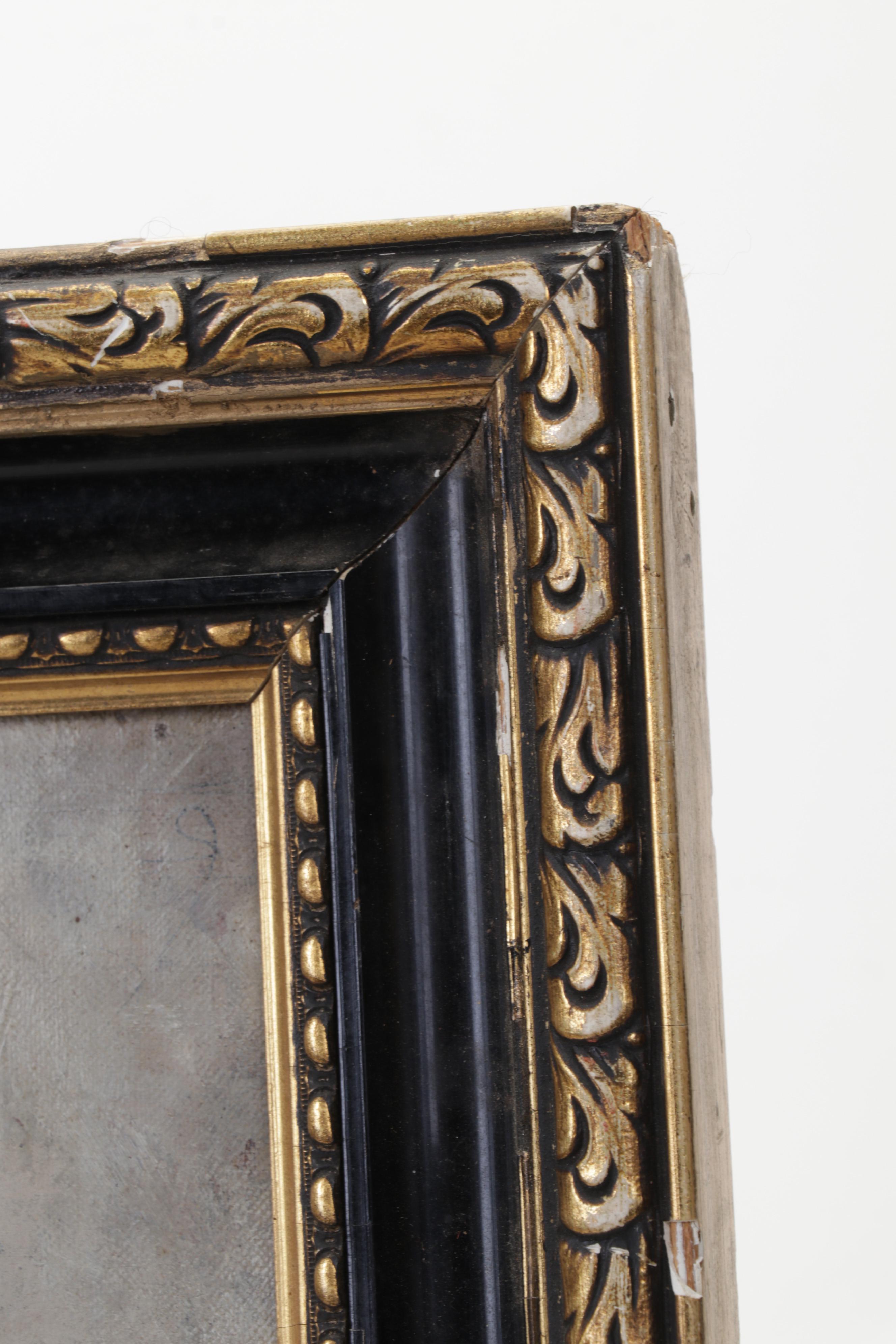 Portrait Oil Painting of Union Army Officer and Bugler, Circa 1909