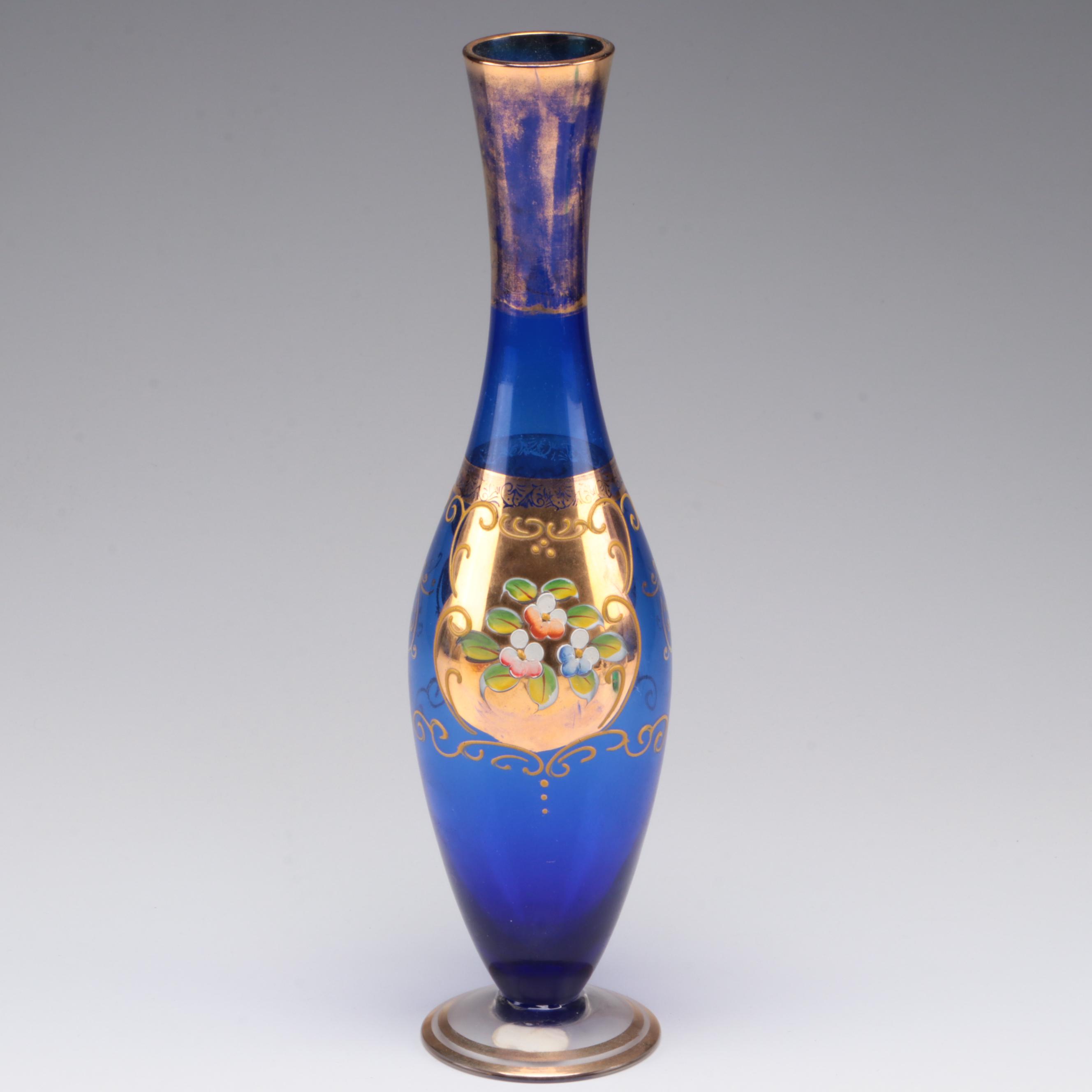 Art Glass Handkerchief Bowl and Swan Bowls with More Art Glass