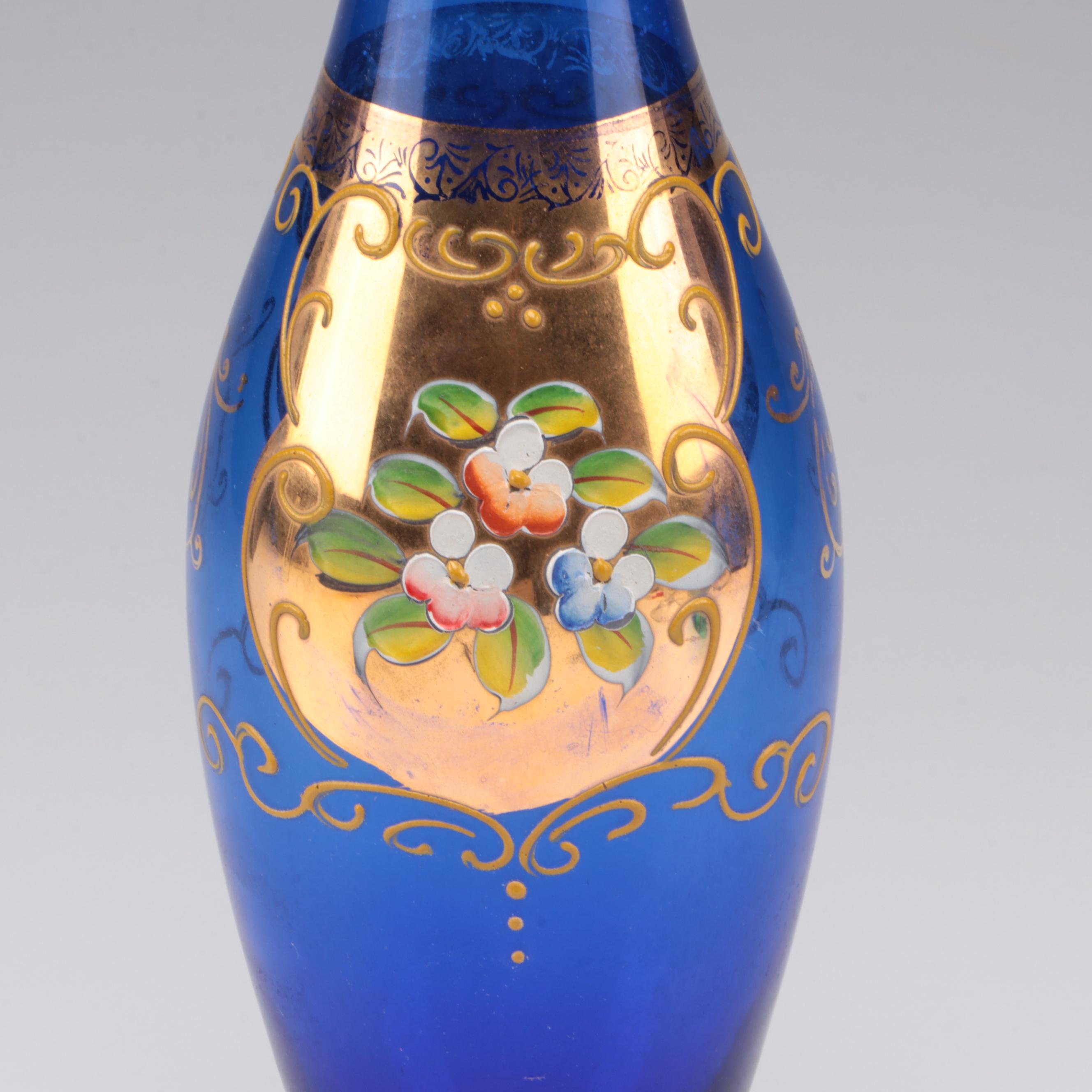 Art Glass Handkerchief Bowl and Swan Bowls with More Art Glass