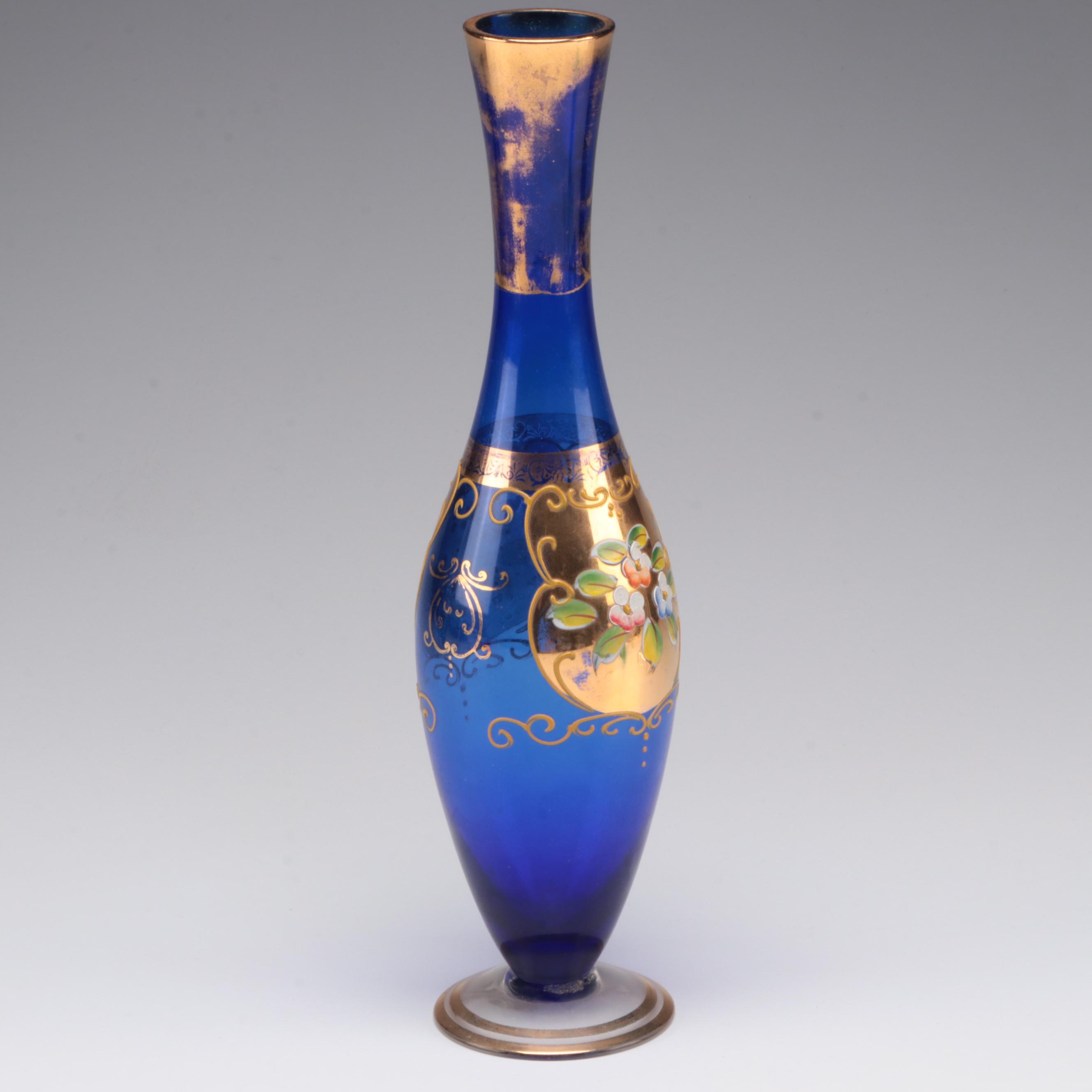 Art Glass Handkerchief Bowl and Swan Bowls with More Art Glass