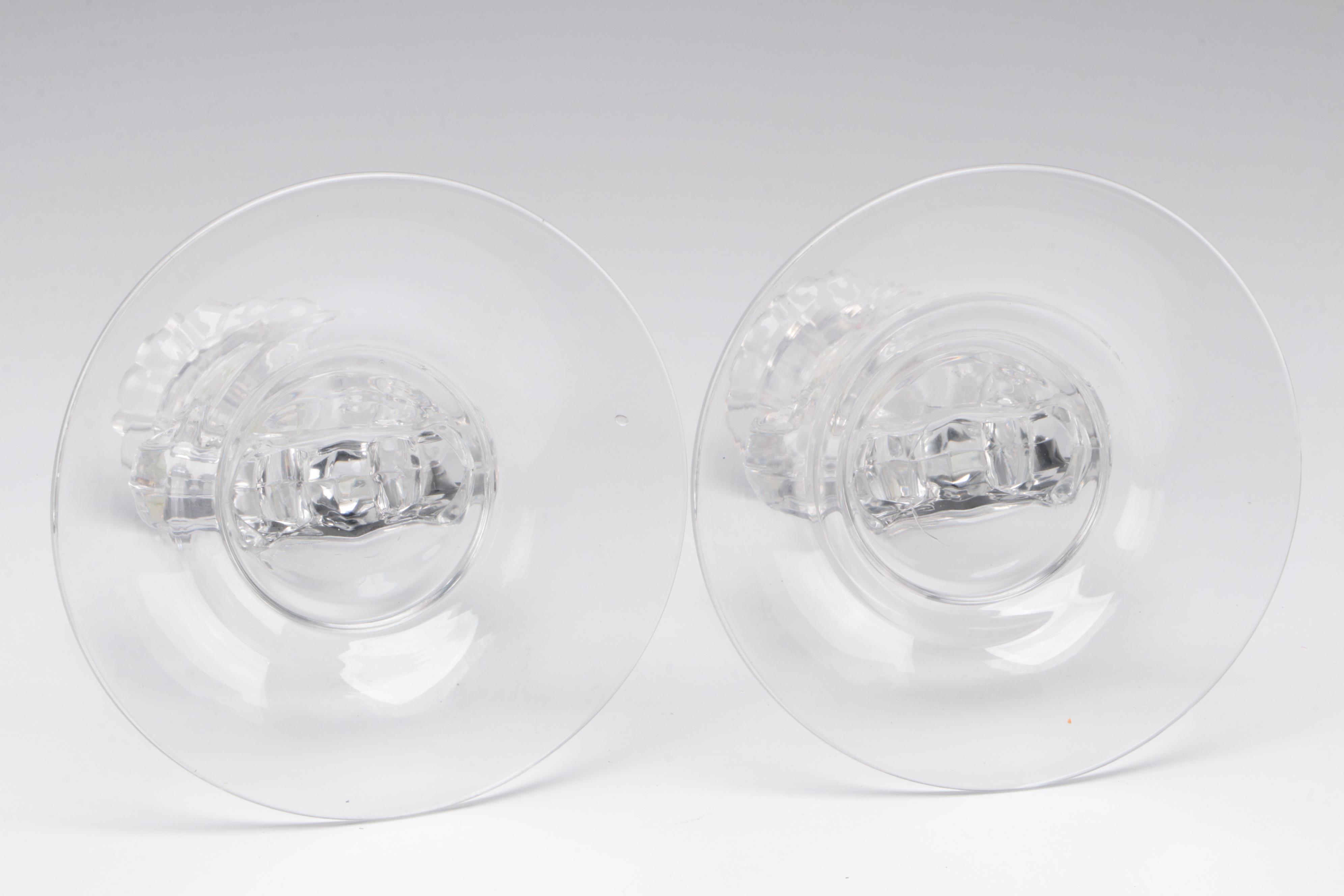 Art Glass Handkerchief Bowl and Swan Bowls with More Art Glass