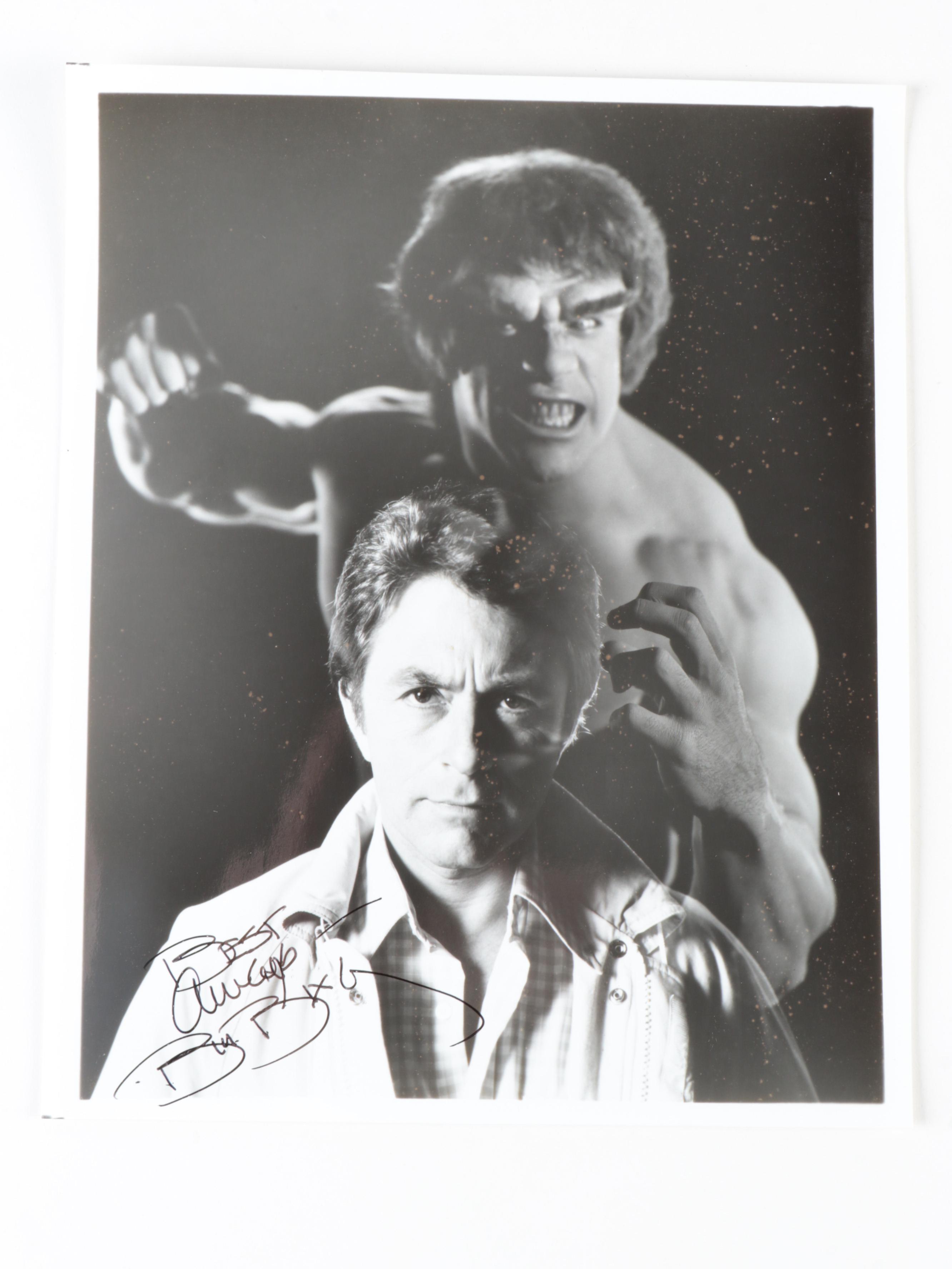 Tom Selleck, Bill Bixby and Jack Wagner Signed Movie and TV Giclées