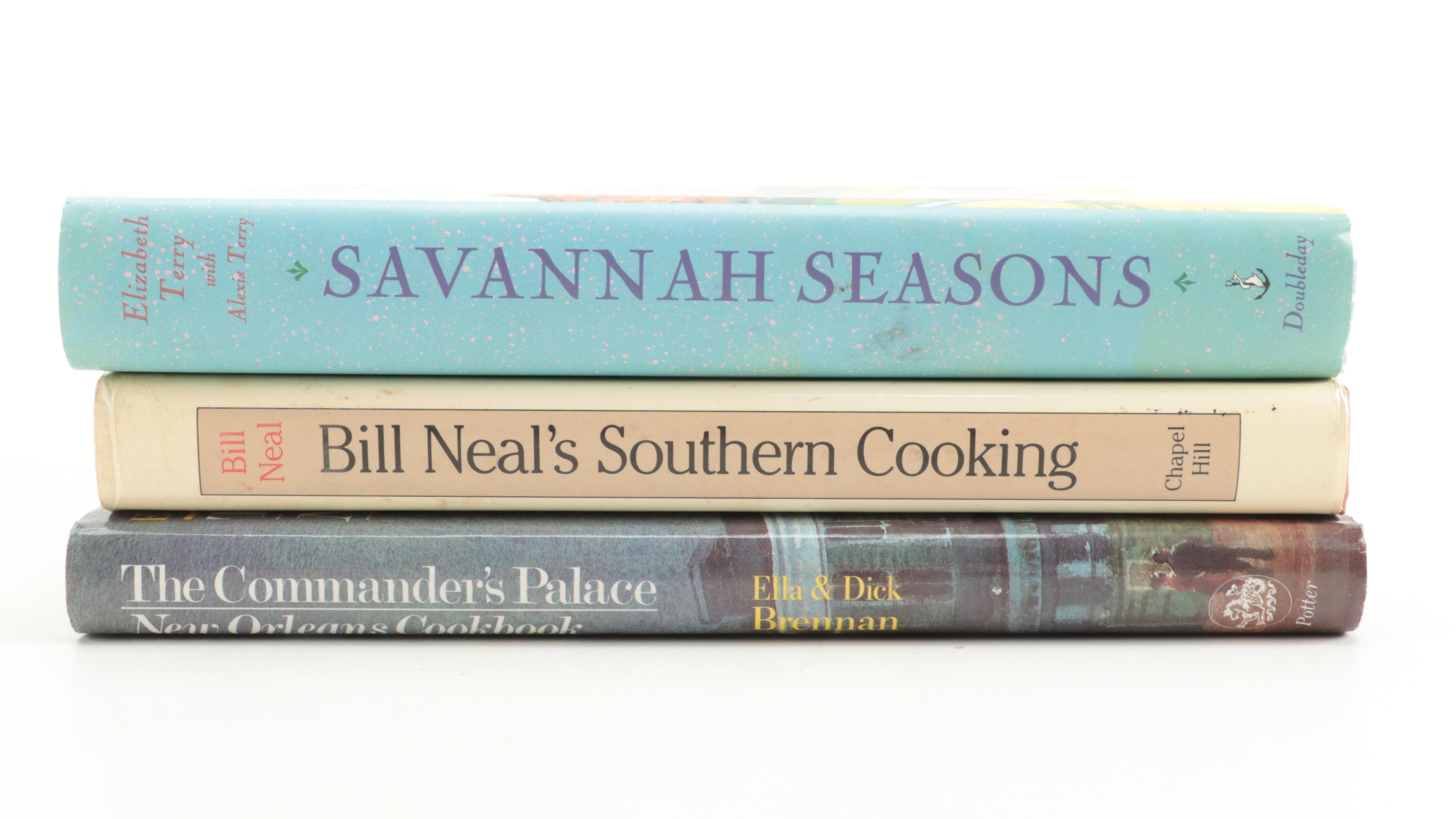 Signed "Savannah Seasons" by Elizabeth Terry and More Cookbooks