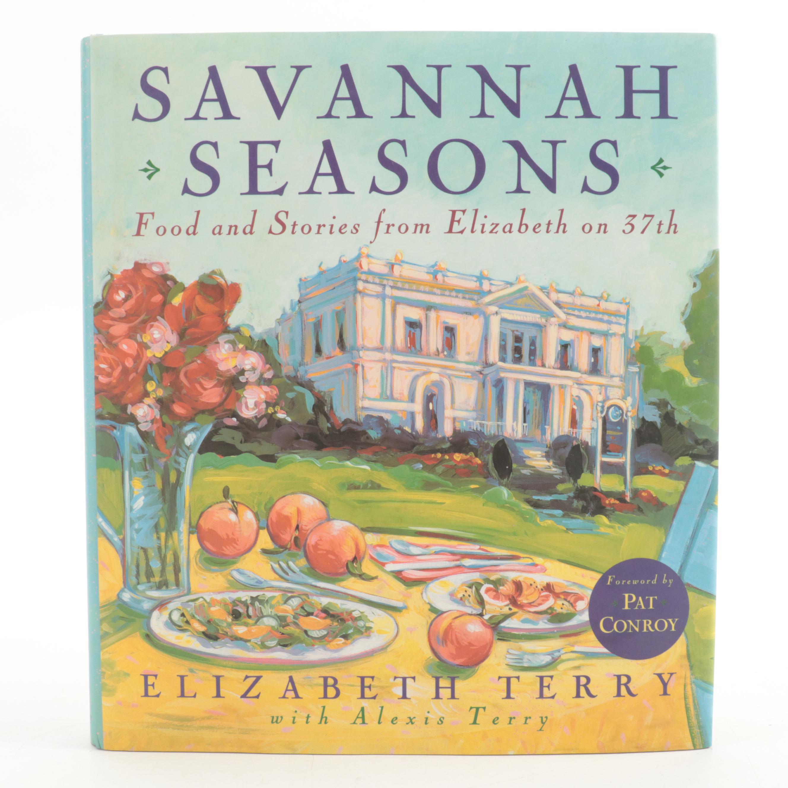 Signed "Savannah Seasons" by Elizabeth Terry and More Cookbooks