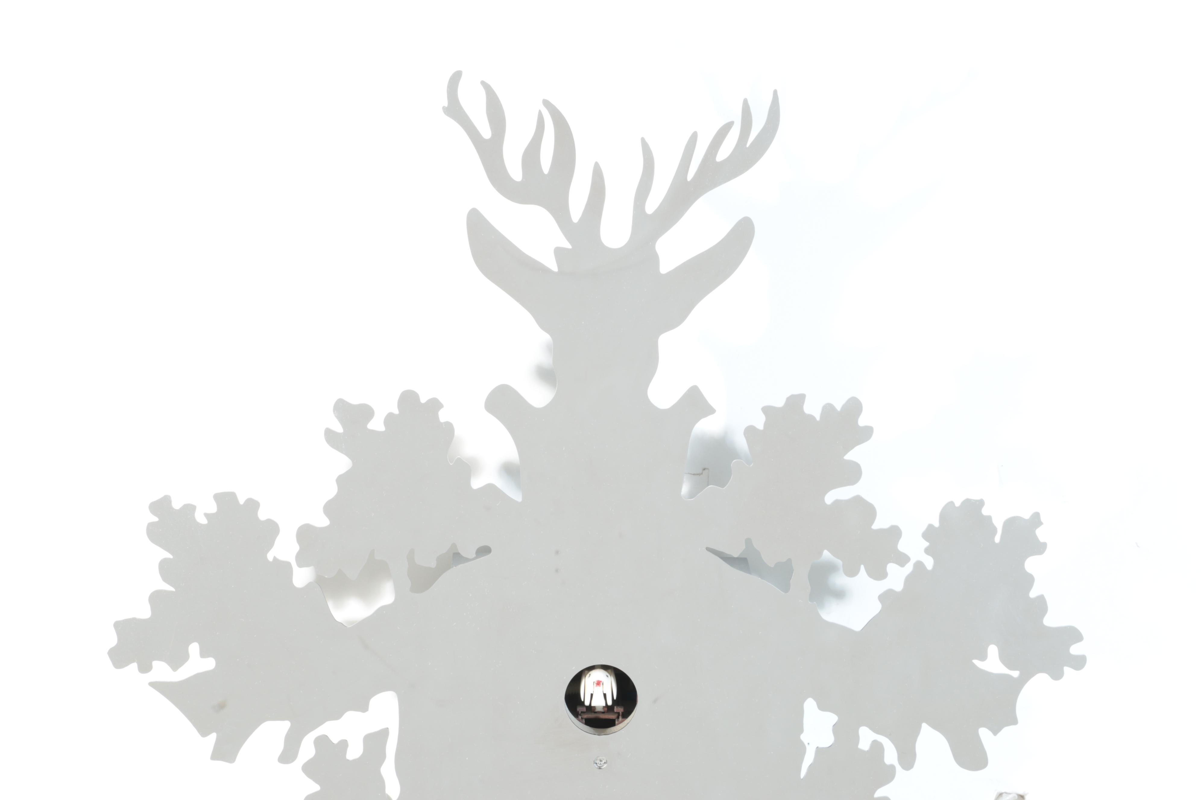 Diamantini & Domeniconi Black Forest Style Mirrored Cuckoo Clock