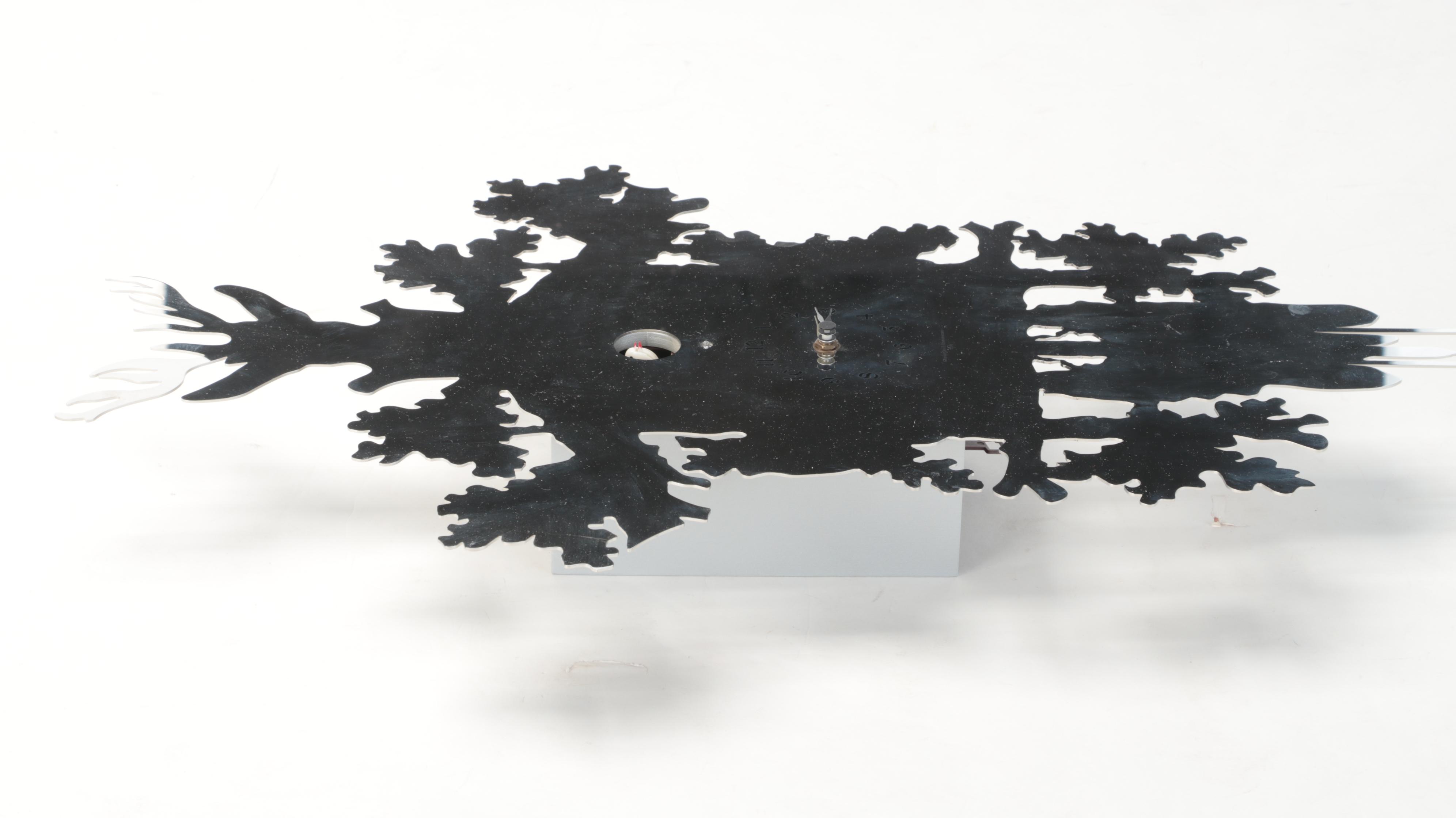 Diamantini & Domeniconi Black Forest Style Mirrored Cuckoo Clock