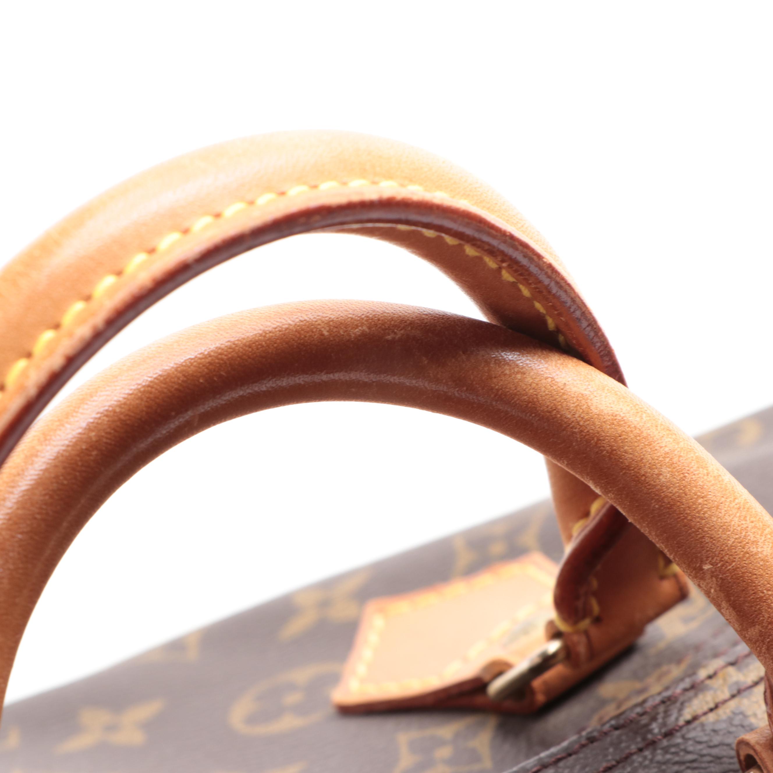 Louis Vuitton Speedy 40 in Monogram Canvas and Vachetta Leather