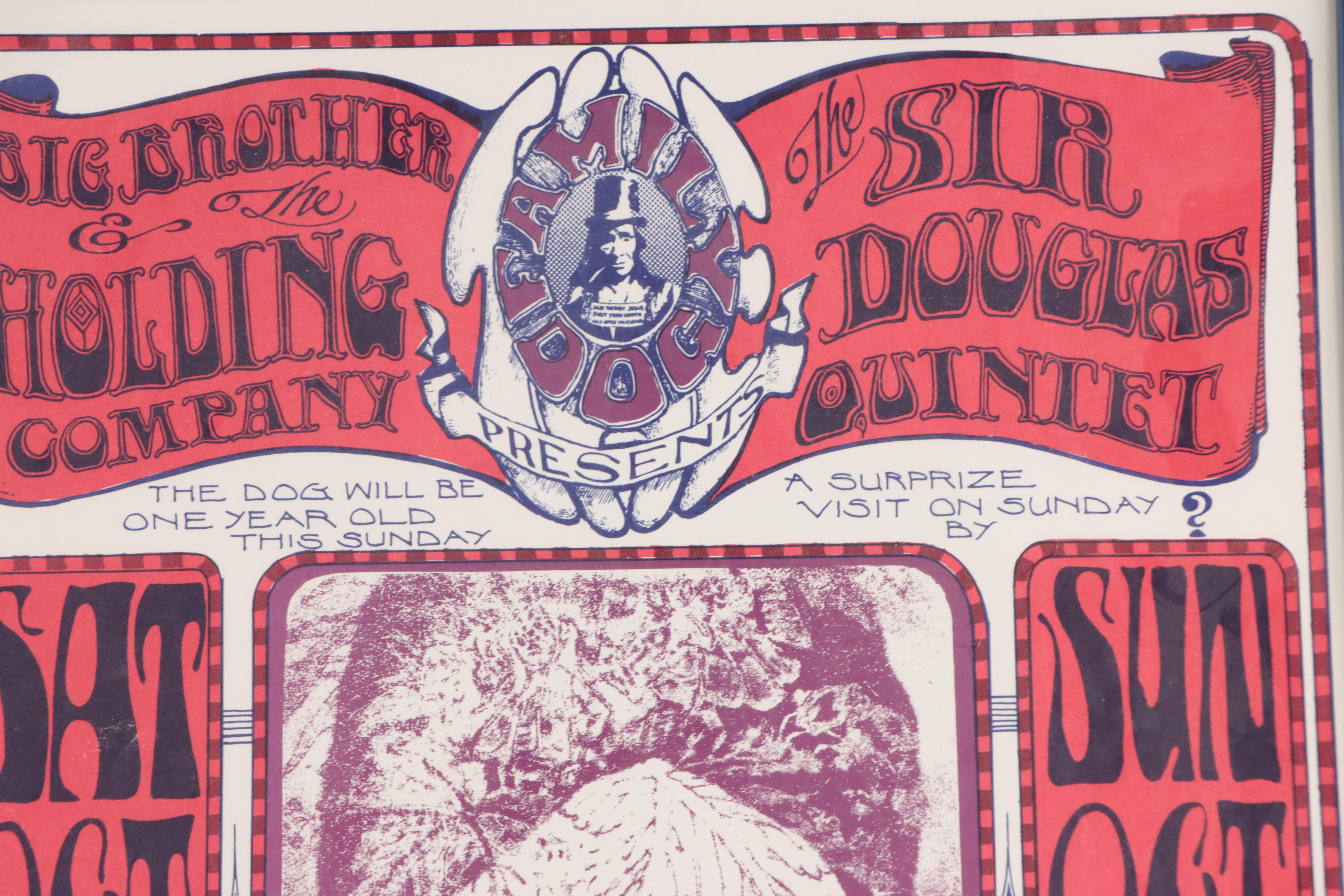 Stanley Mouse and Alton Kelley Color Lithograph Concert Poster, 1967