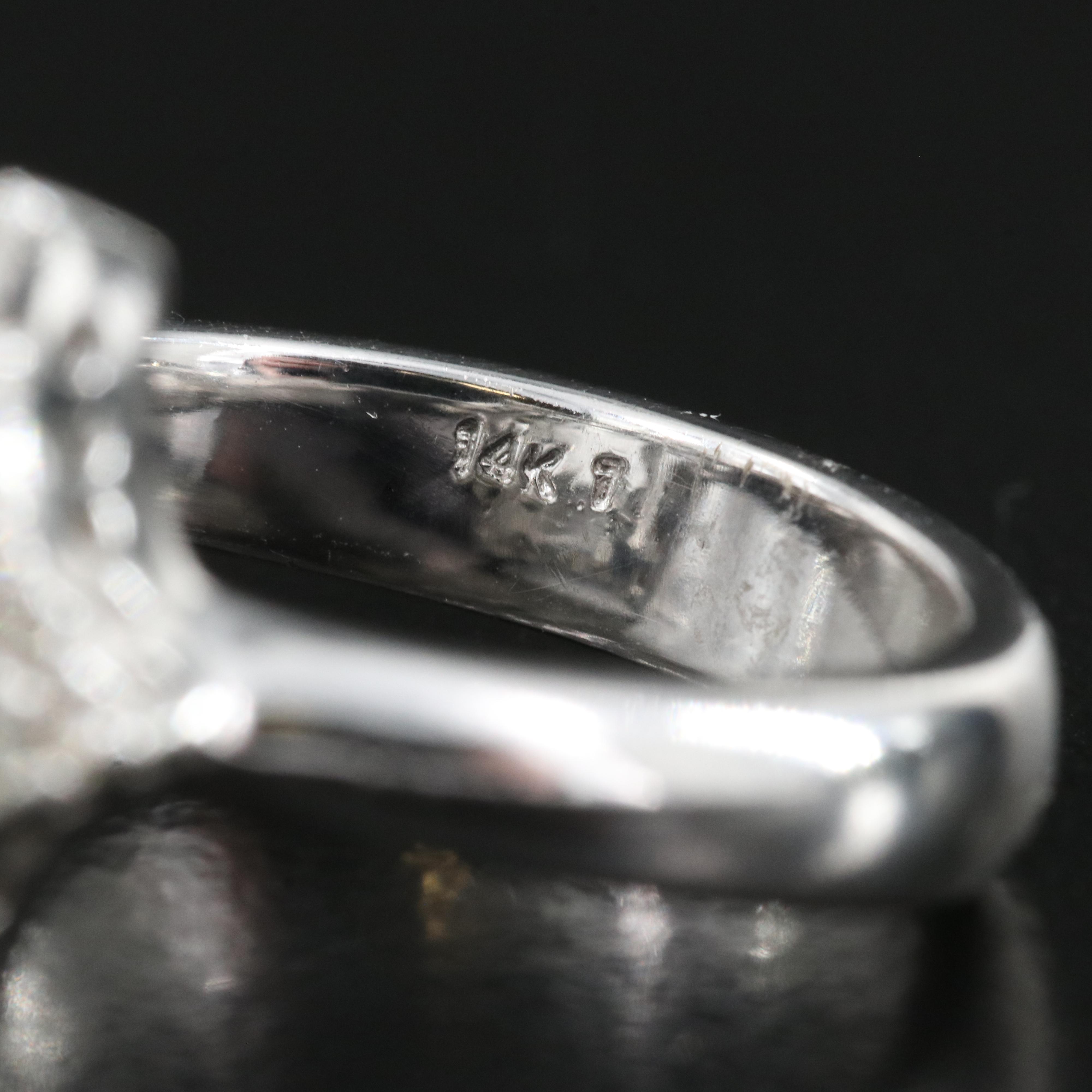 14K 0.54 CTW Diamond Hexagonal Ring