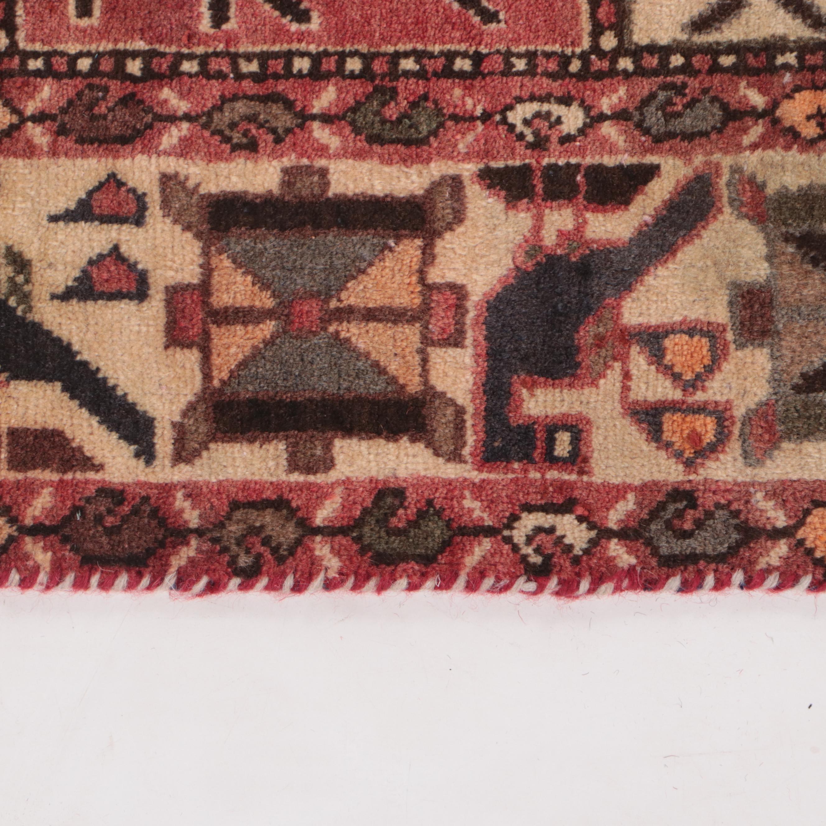 4'9 x 9'3 Persian Bakhtiari Garden Panel Area Rug