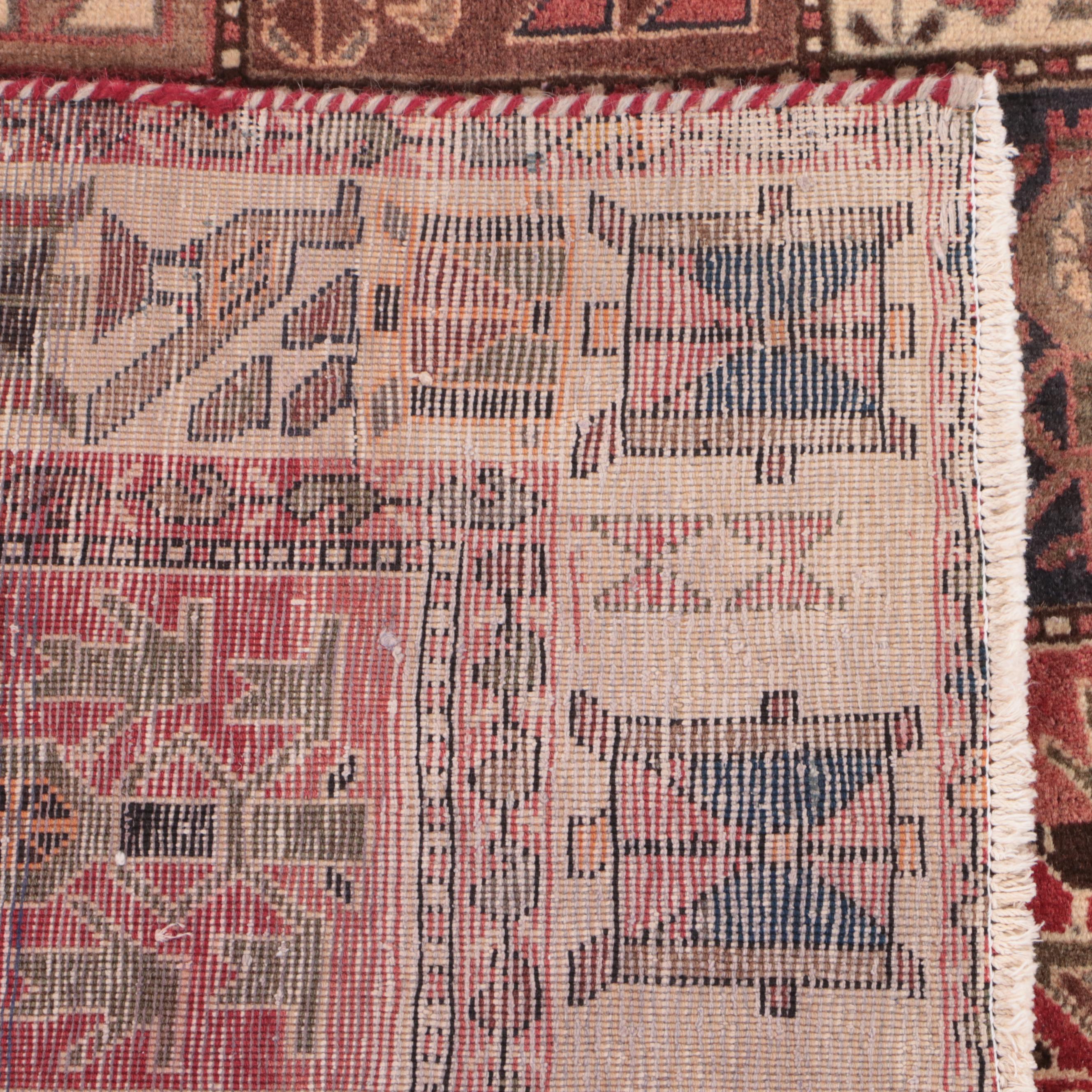 4'9 x 9'3 Persian Bakhtiari Garden Panel Area Rug