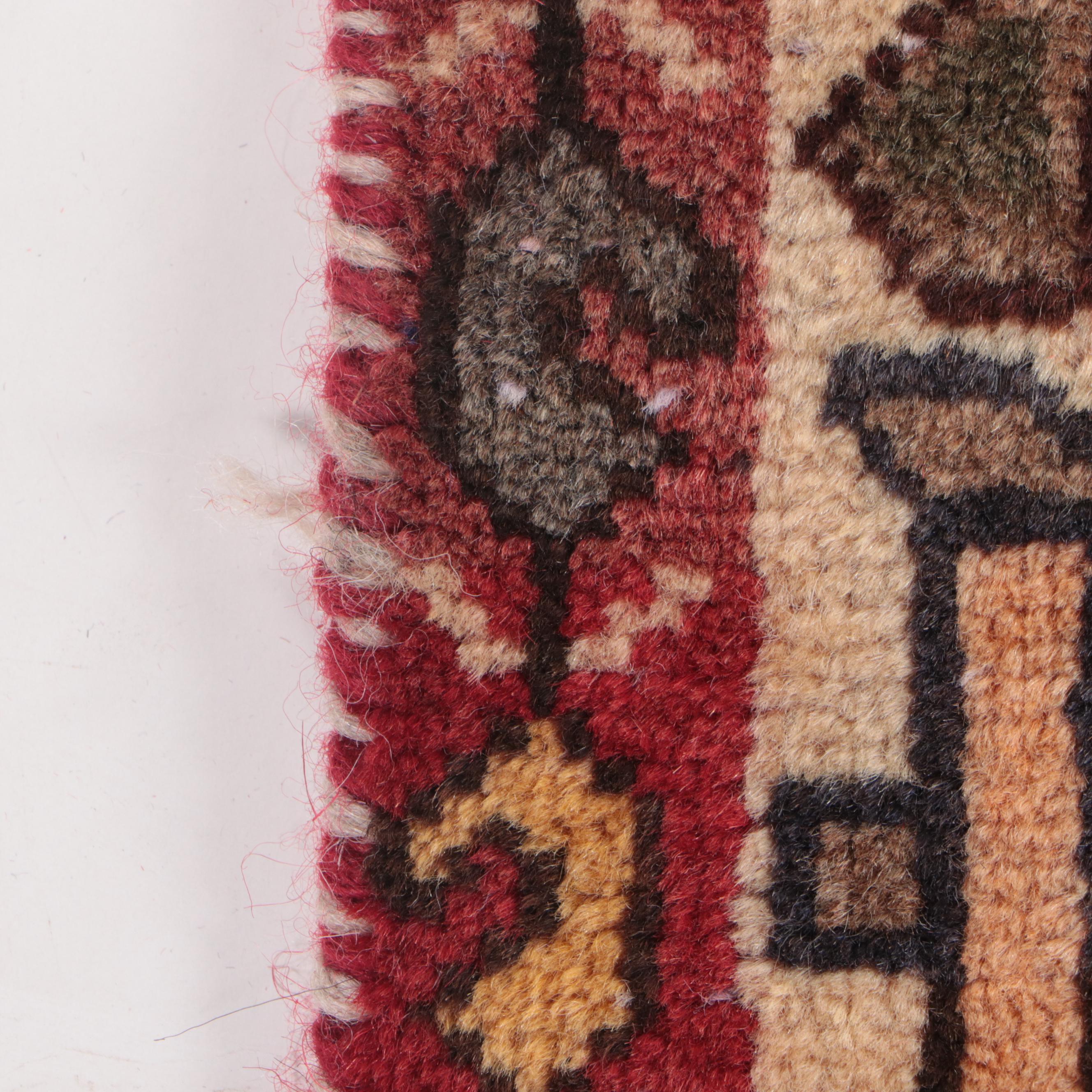 4'9 x 9'3 Persian Bakhtiari Garden Panel Area Rug