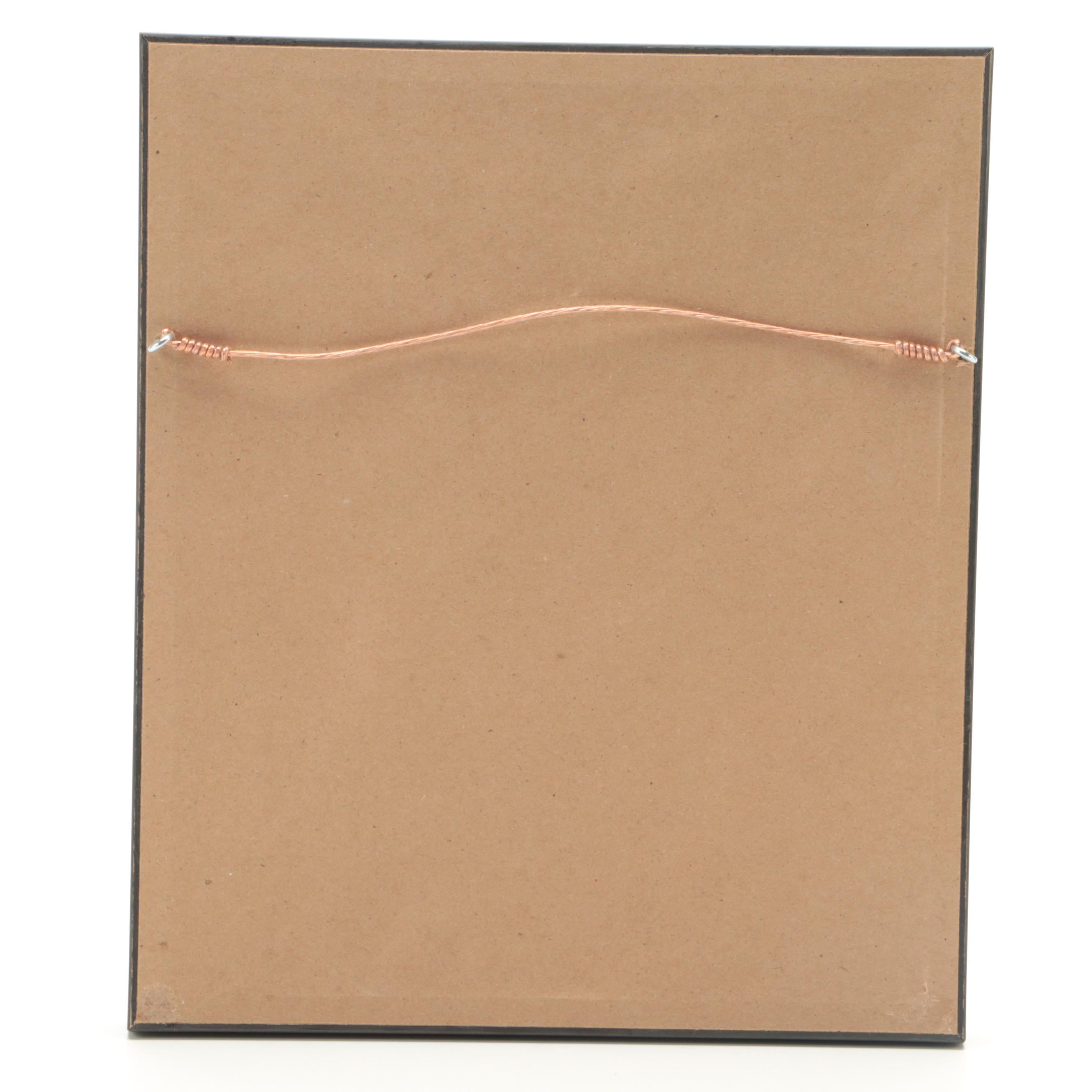 Alex Karras Detroit Lions Signed, Personalized Giclée in Mat Frame