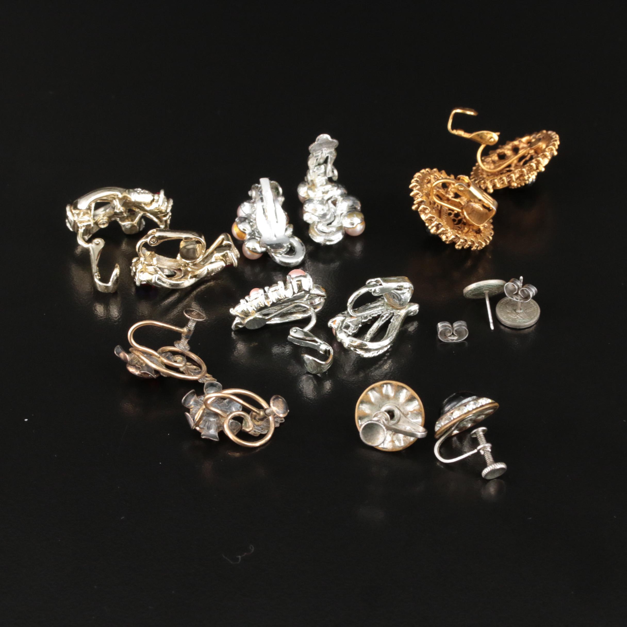 Florenza and Coro Featured in Vintage Collection of Earrings