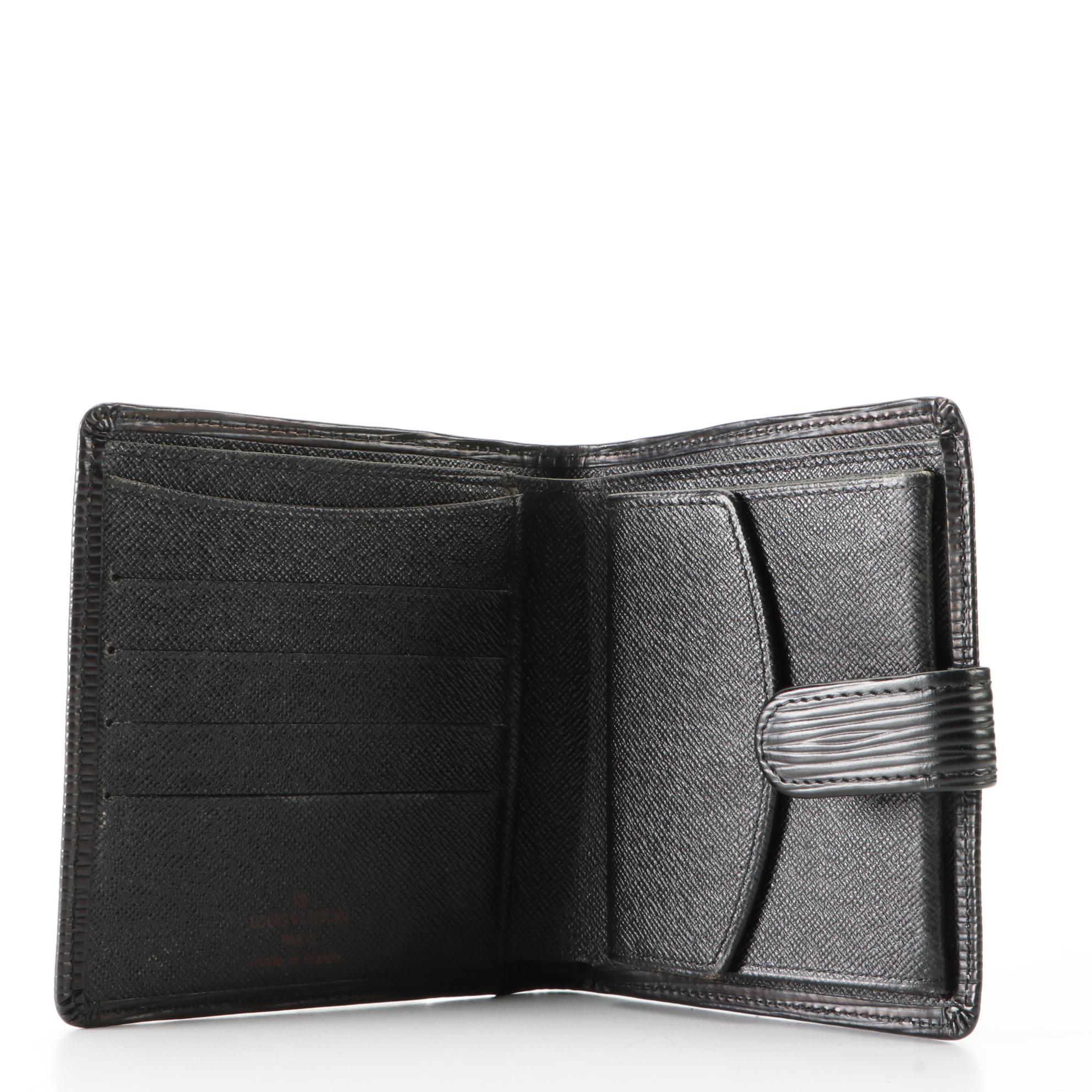Louis Vuitton Porte-Billets, Cartes Crédit, Monnaie in Epi Leather